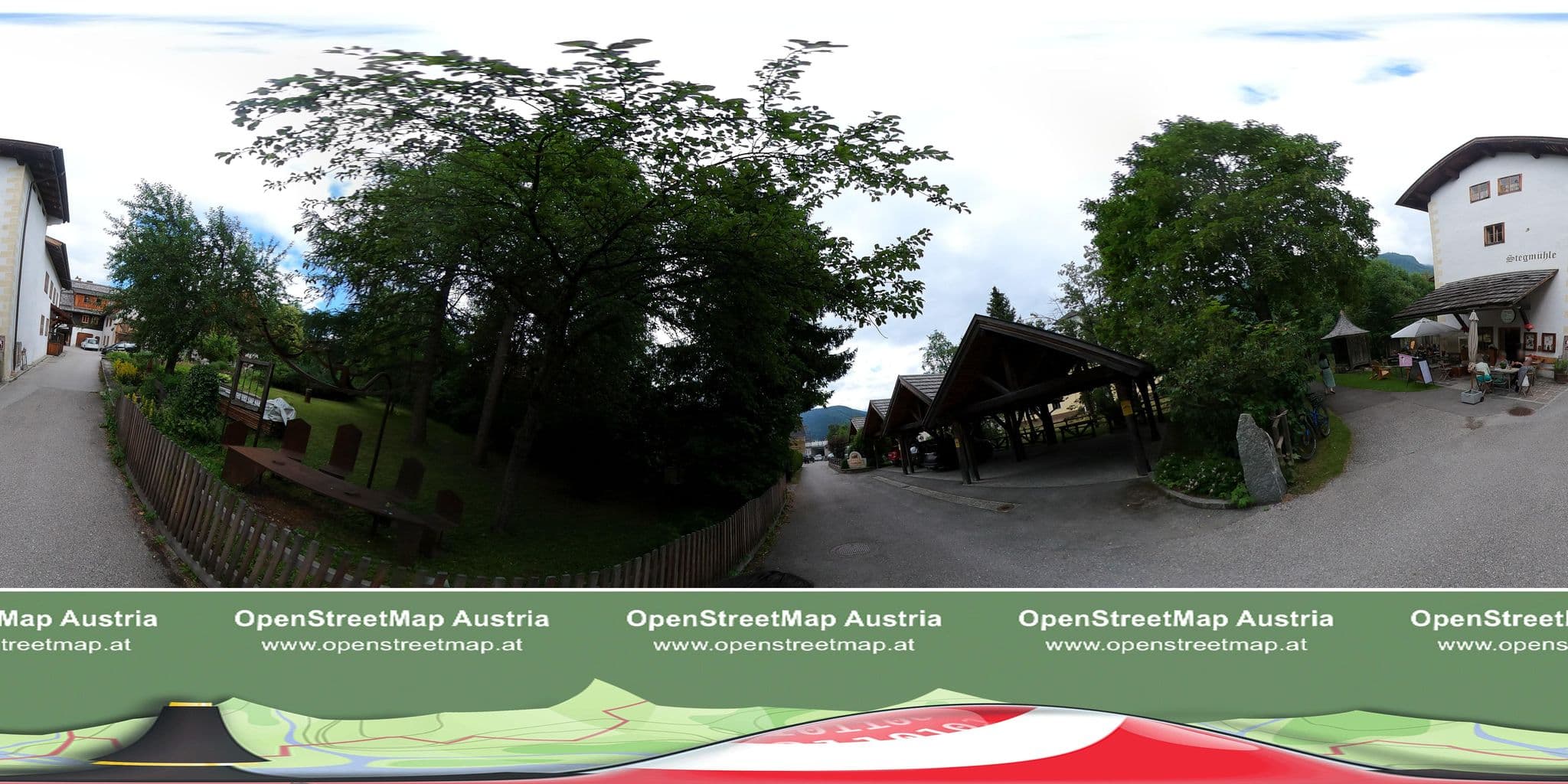 Street view near Apartments Stegmühle, Mauterndorf — © OidaHeast (CC BY-SA · Mapillary)