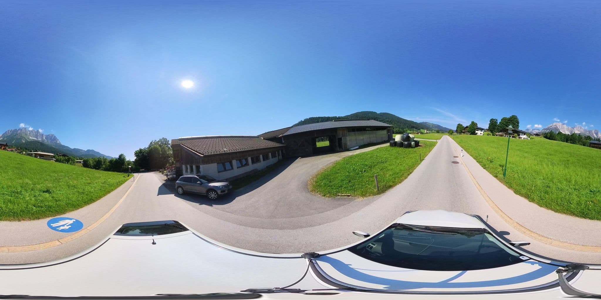 Street view near Harassenhof, Ellmau