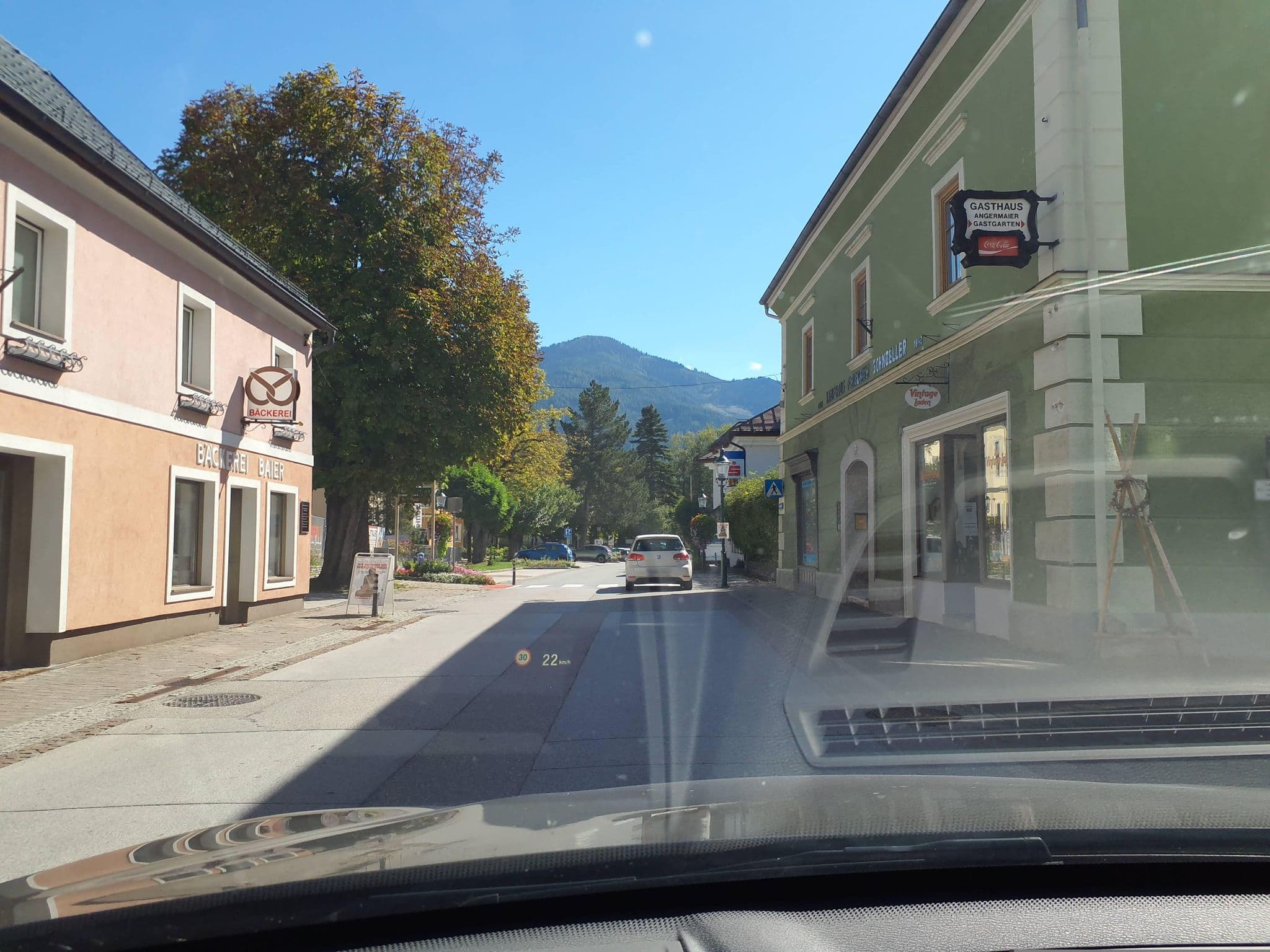 Street view near Gasthaus Angermaier Gustav Neubauer, Gröbming — © Groebming (CC BY-SA · Mapillary)
