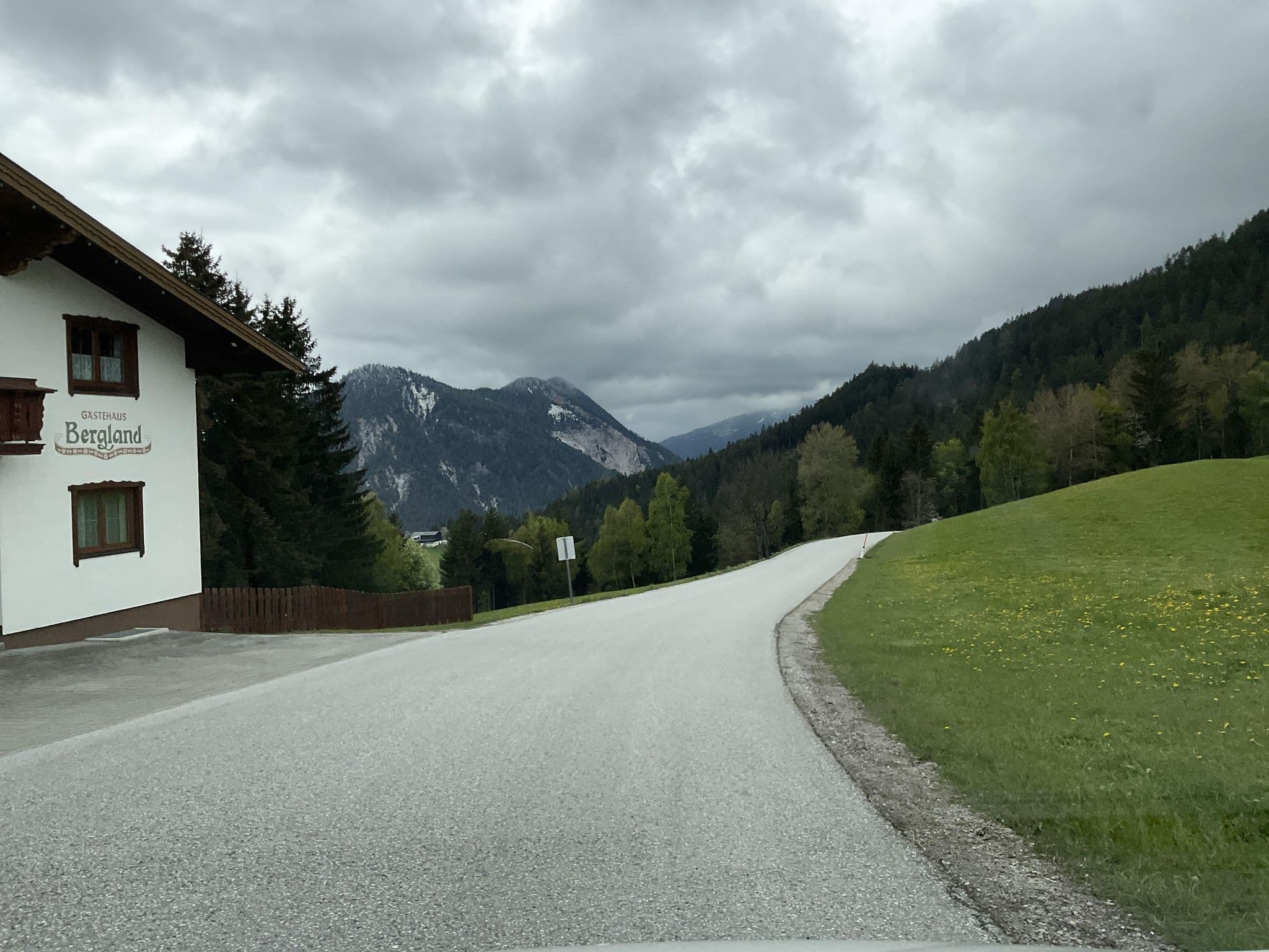 Street view near Bergland Gästehaus, Ramsau am Dachstein — © schladming1 (CC BY-SA · Mapillary)