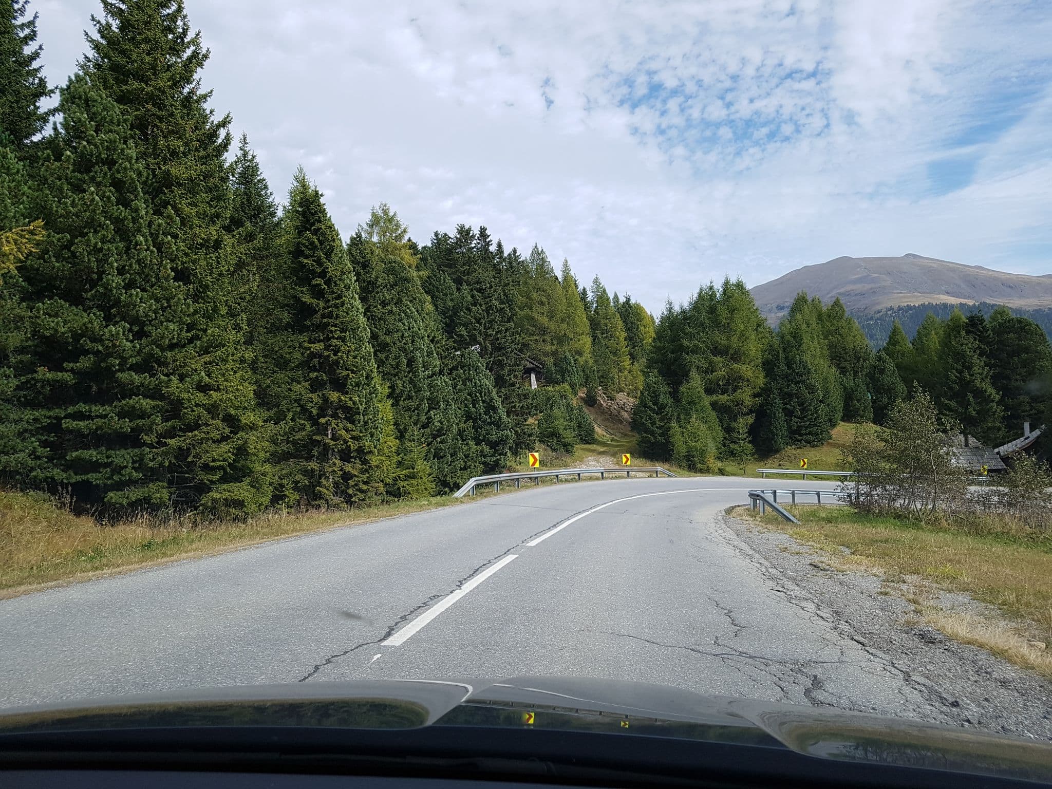 Street view near Zirbenalm, Radenthein — © schermy_at (CC BY-SA · Mapillary)