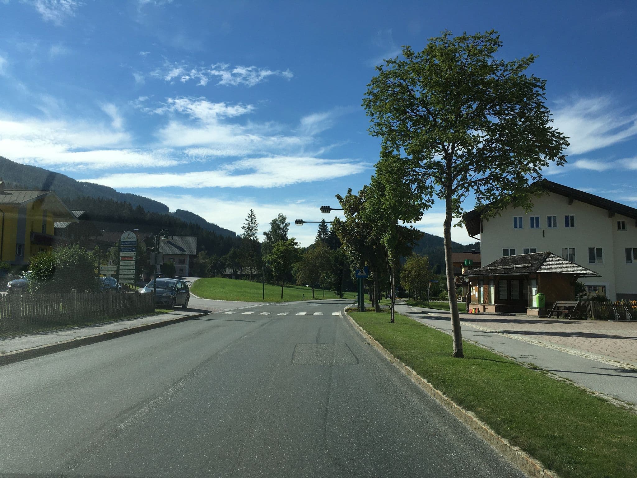 Street view near Gästehaus Kocher, St. Martin of Tennengebirge — © istefanos (CC BY-SA · Mapillary)