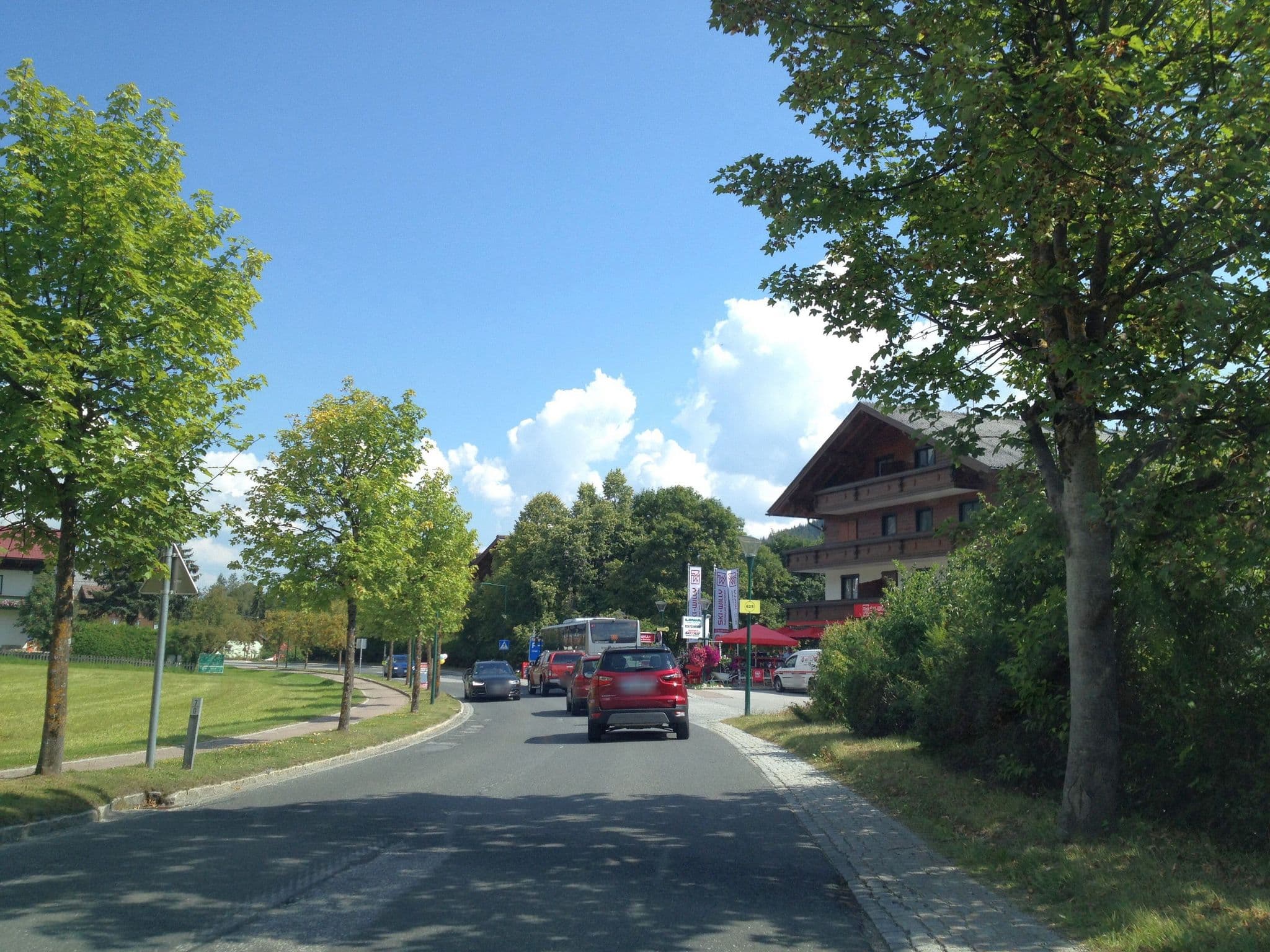 Street view near Alpenhotel Feistererhof, Ramsau am Dachstein — © istefanos (CC BY-SA · Mapillary)