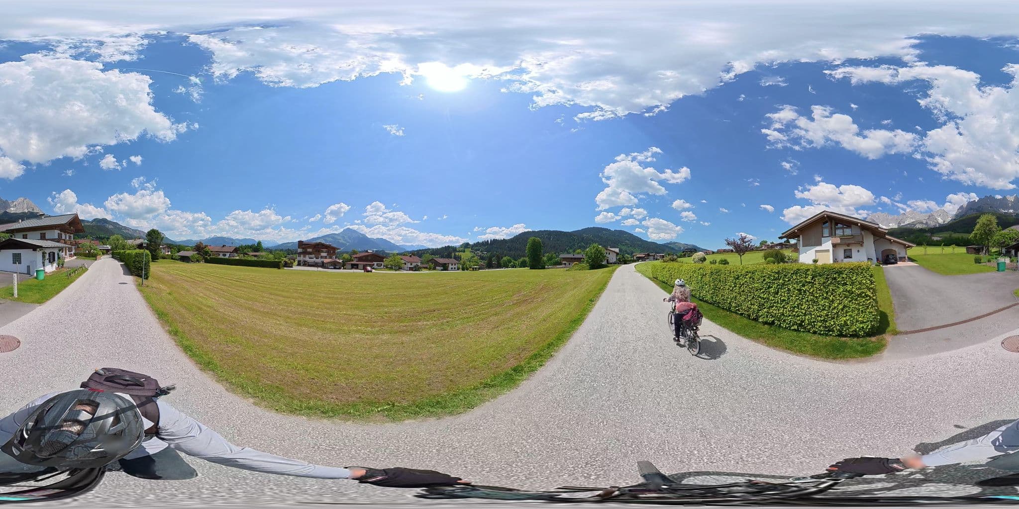 Street view near Schlittinghof, Ellmau