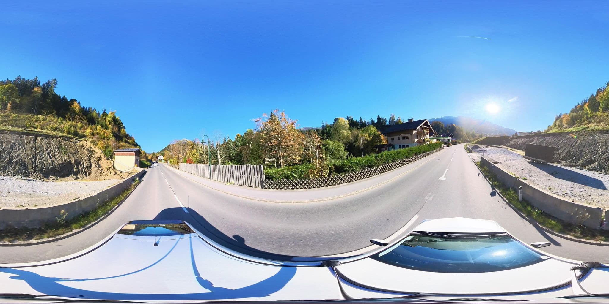 Street view near Haus Laireiter, Hof — © osmplus_org (CC BY-SA · Mapillary)