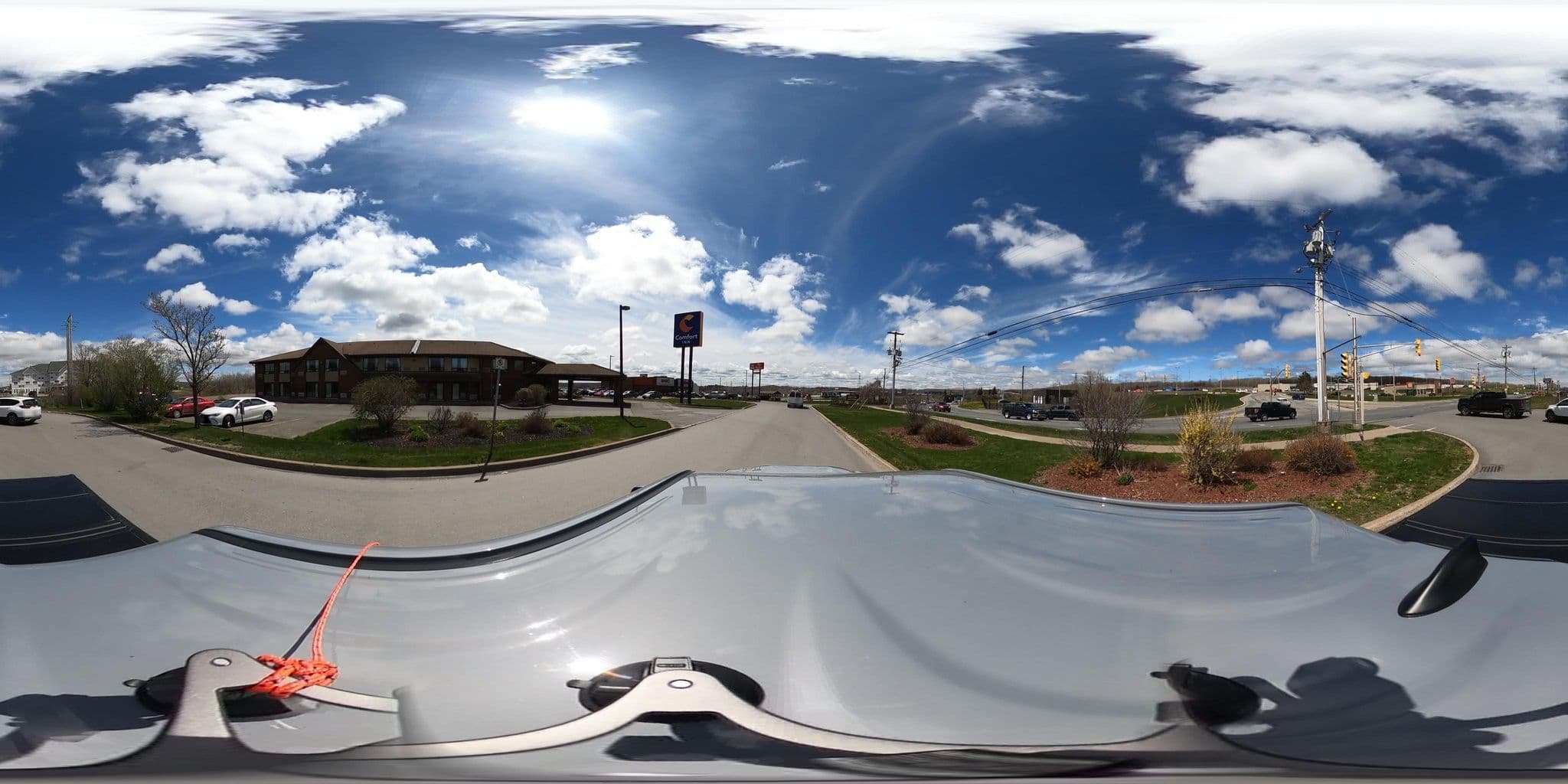 Street view near Comfort Inn, New Glasgow — © TonyMummery (CC BY-SA · Mapillary)