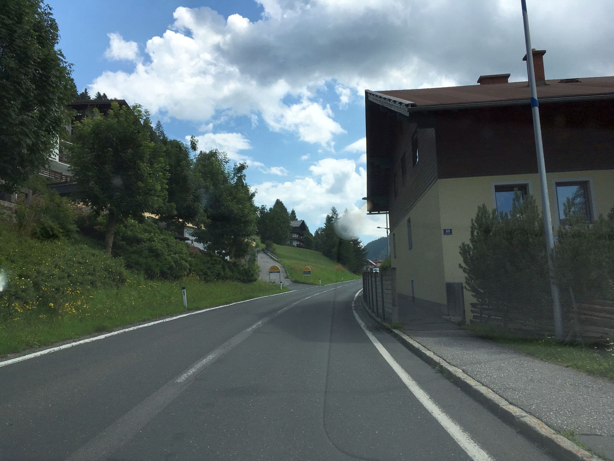 Street view near Haus Moosbauer, Radenthein — © istefanos (CC BY-SA · Mapillary)