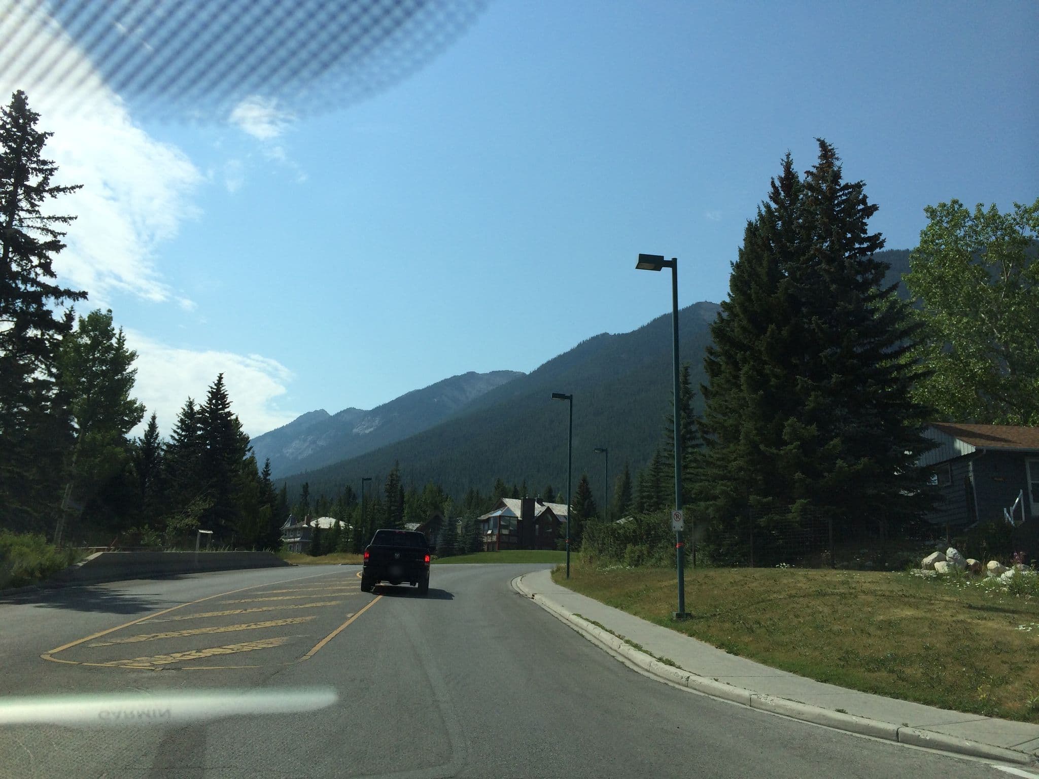Street view near At Wit's End Bed & Breakfast, Banff