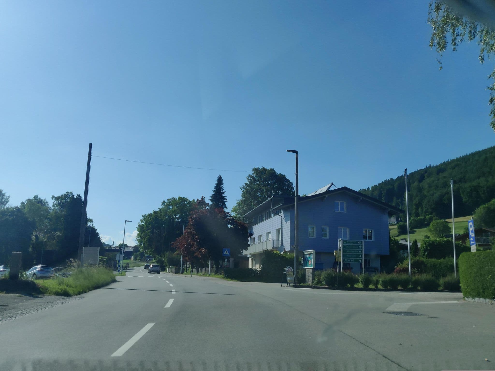 Street view near Haus Orléans, Sankt Georgen im Attergau — © termoyer (CC BY-SA · Mapillary)