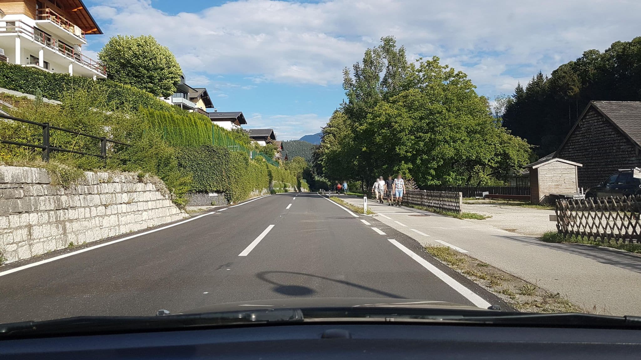 Street view near Haus Alpenblick, Sankt Wolfgang im Salzkammergut — © Langfahrer (CC BY-SA · Mapillary)
