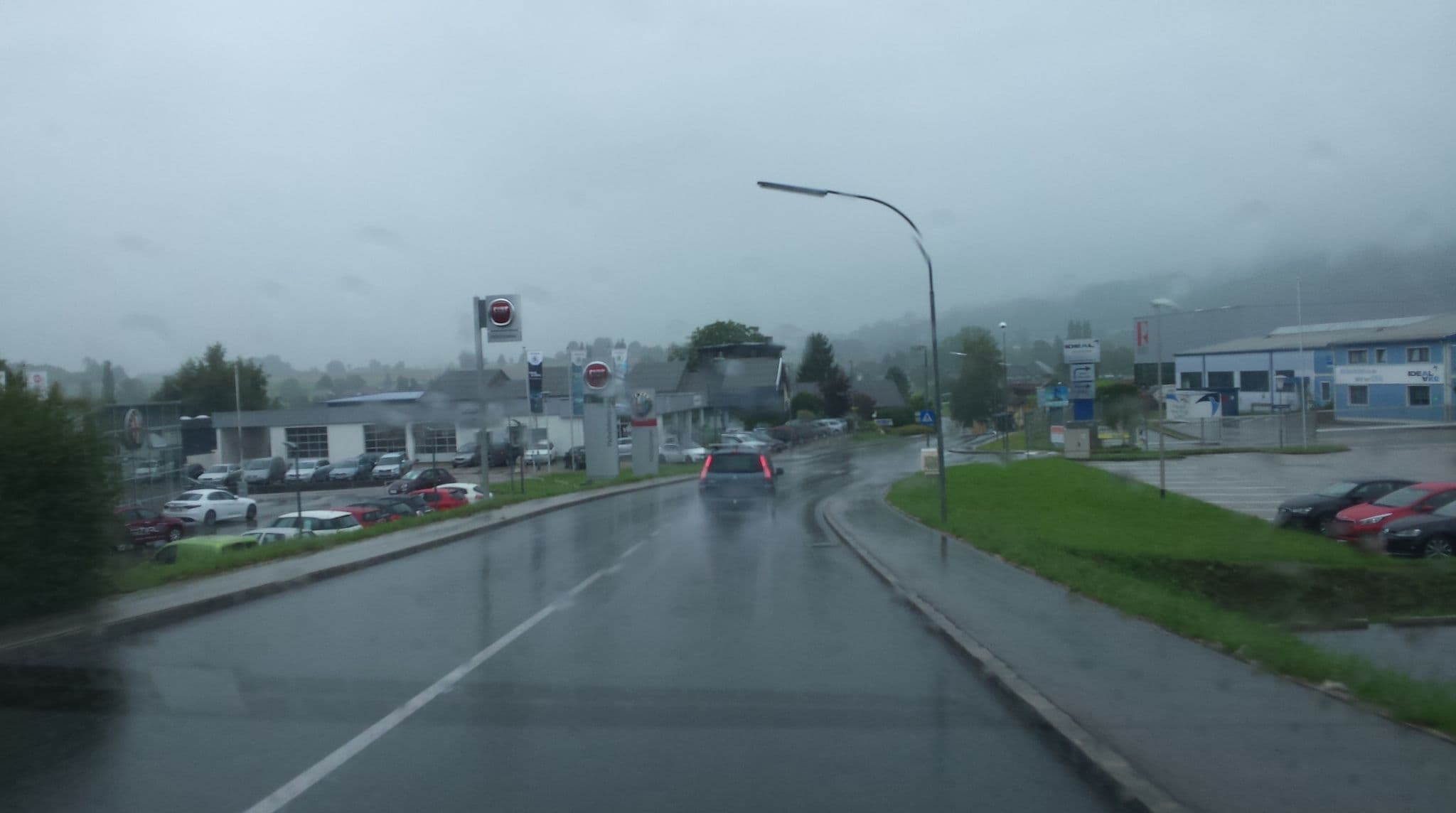 Street view near Pension Gebesmaier, Gmunden — © stefan147 (CC BY-SA · Mapillary)