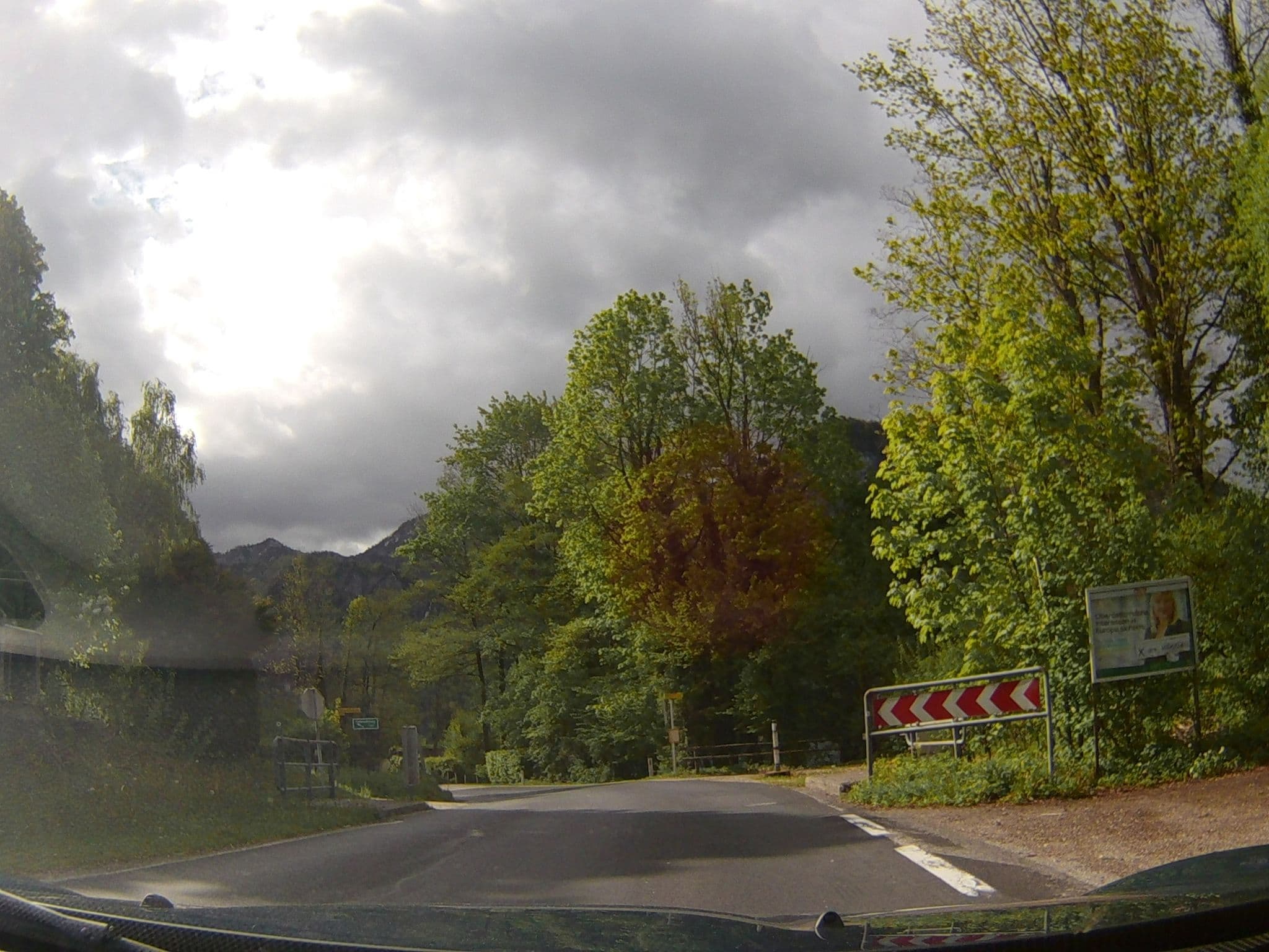 Street view near Landgasthof Pension Dachsbrucke, Sankt Lorenz — © oferi (CC BY-SA · Mapillary)