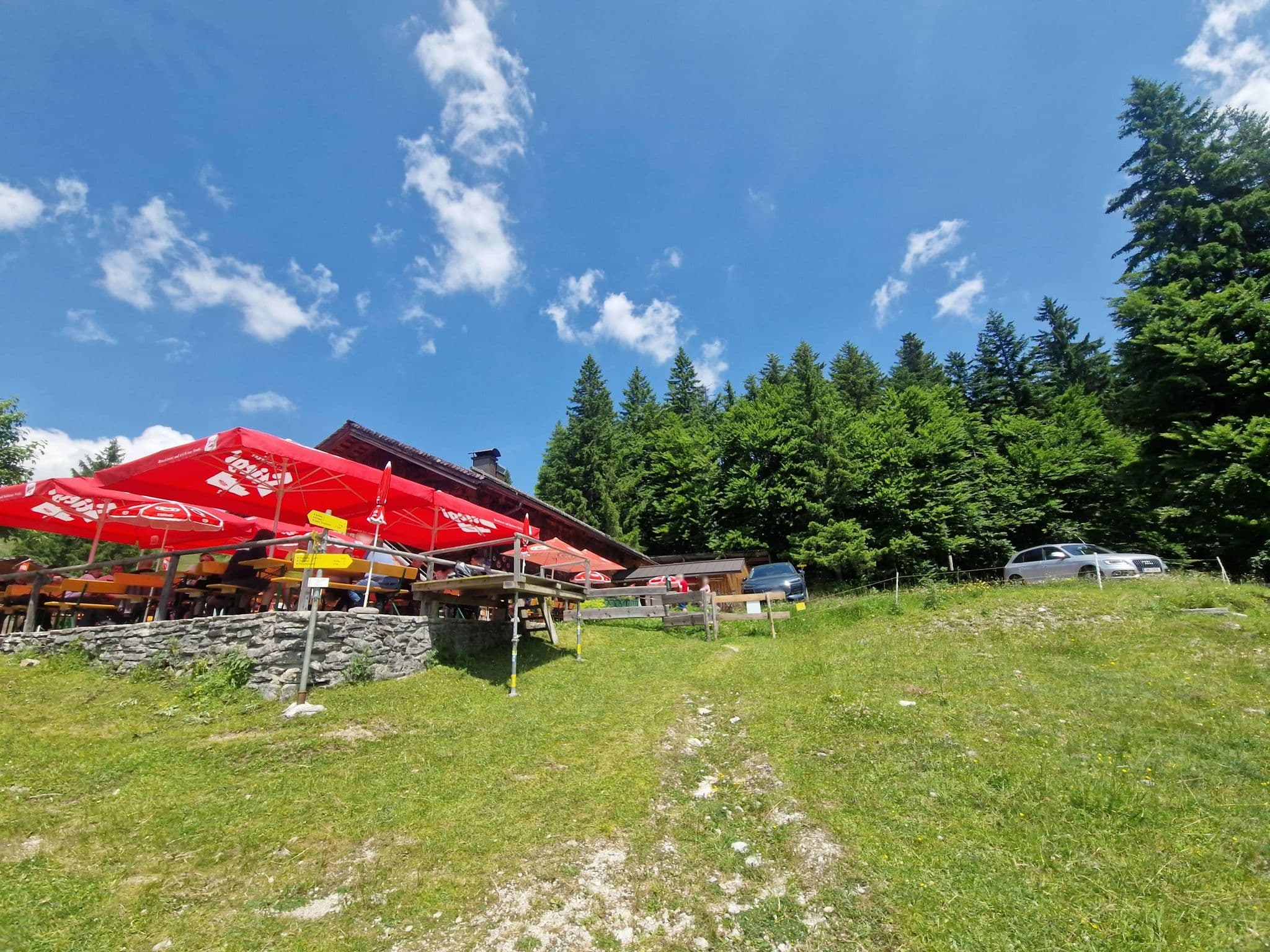 Street view near Postalm Stroblerhütte, Strobl — © arrt (CC BY-SA · Mapillary)