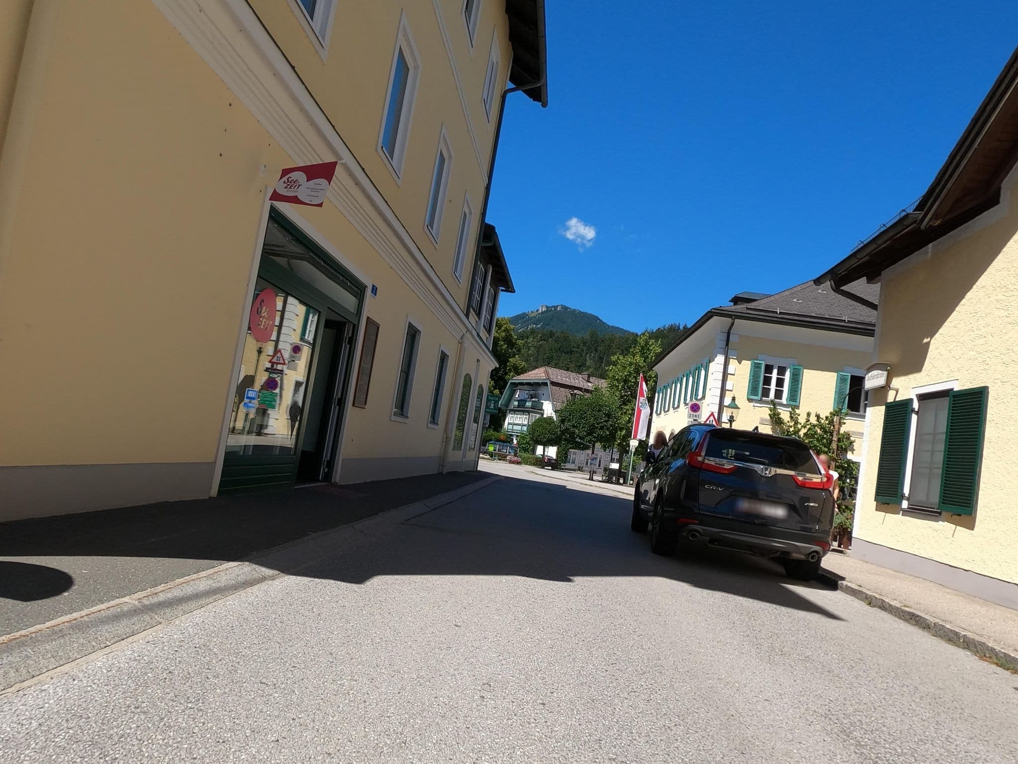 Street view near Appartementhaus Fritz, Strobl — © Langfahrer (CC BY-SA · Mapillary)