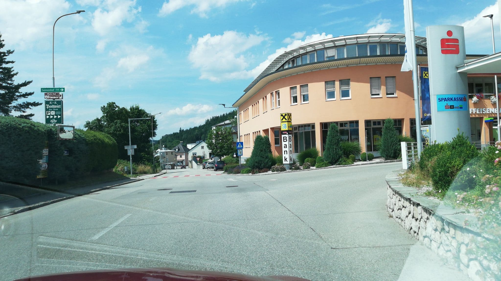 Street view near Gasthaus Steibl, Timelkam — © gzin (CC BY-SA · Mapillary)