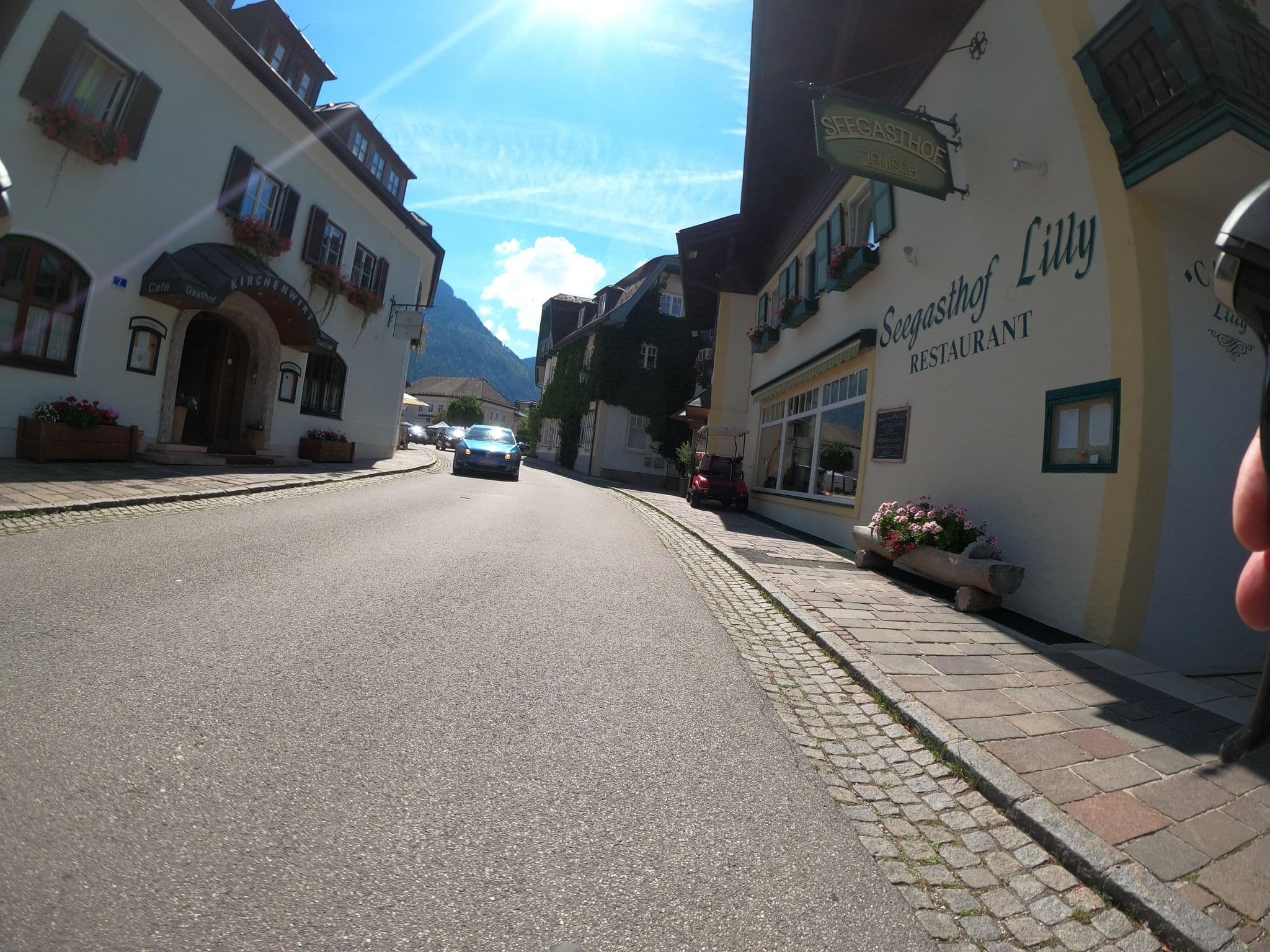 Street view near Kirchenwirt Schmeisser GmbH, Strobl — © Langfahrer (CC BY-SA · Mapillary)