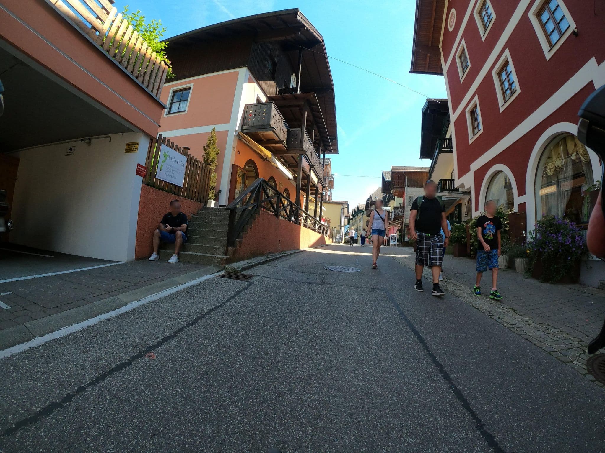 Street view near Hotel Garni Anzengruber, Sankt Wolfgang im Salzkammergut — © Langfahrer (CC BY-SA · Mapillary)