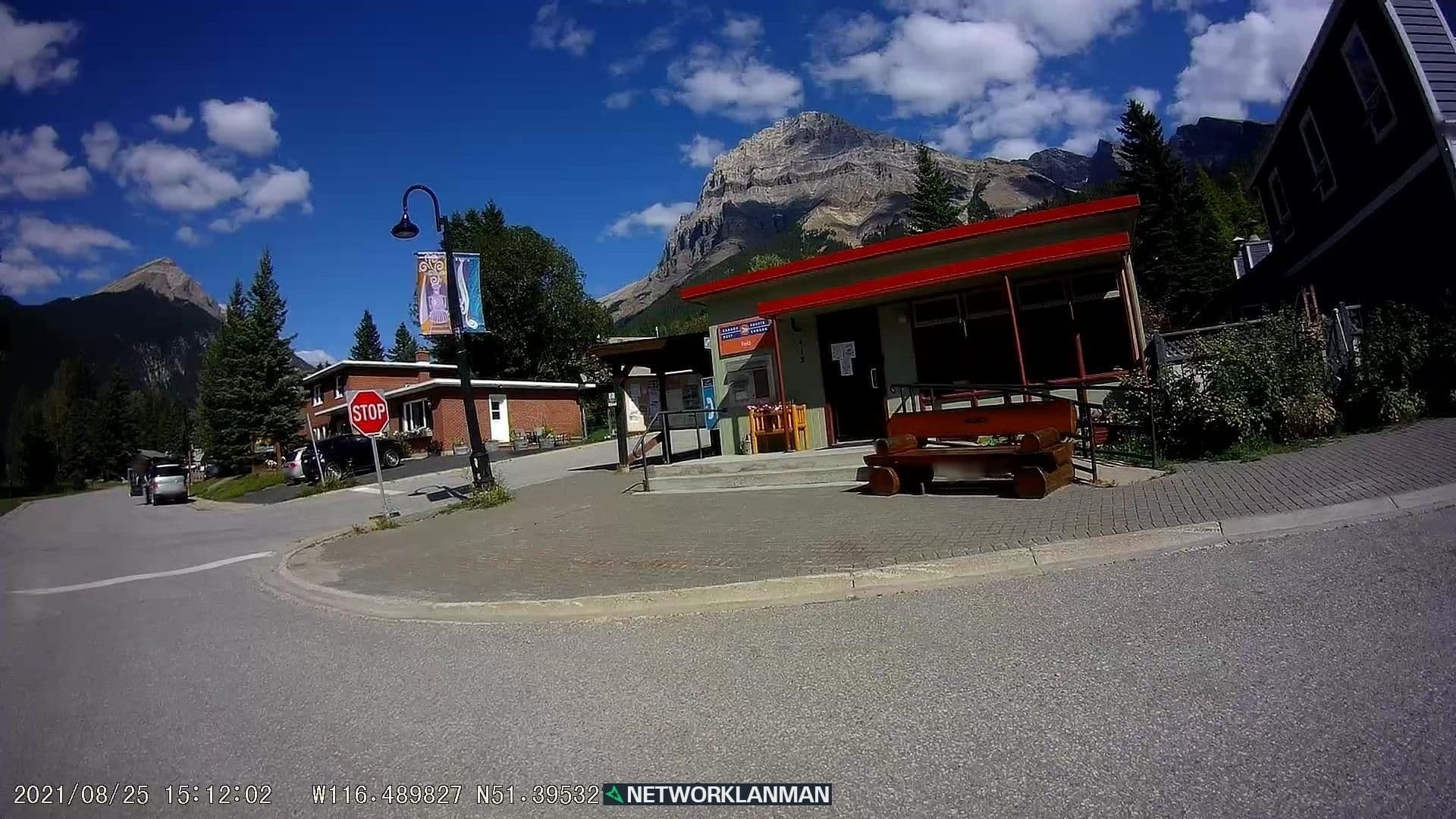 Street view near Fireweed Hostel, Golden