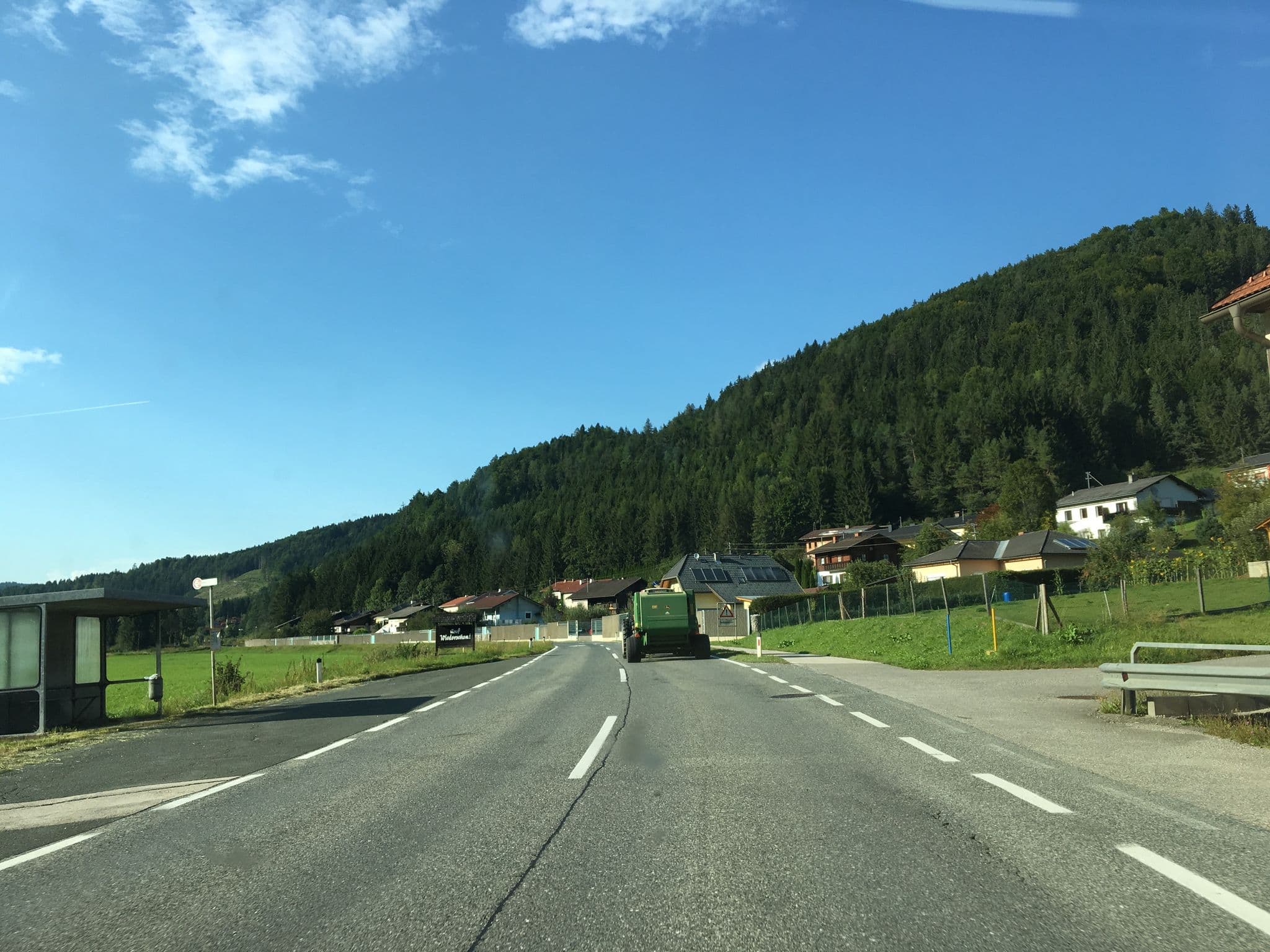 Street view near Gasthof Lindenwirt, Klein Sankt Paul — © schobi (CC BY-SA · Mapillary)