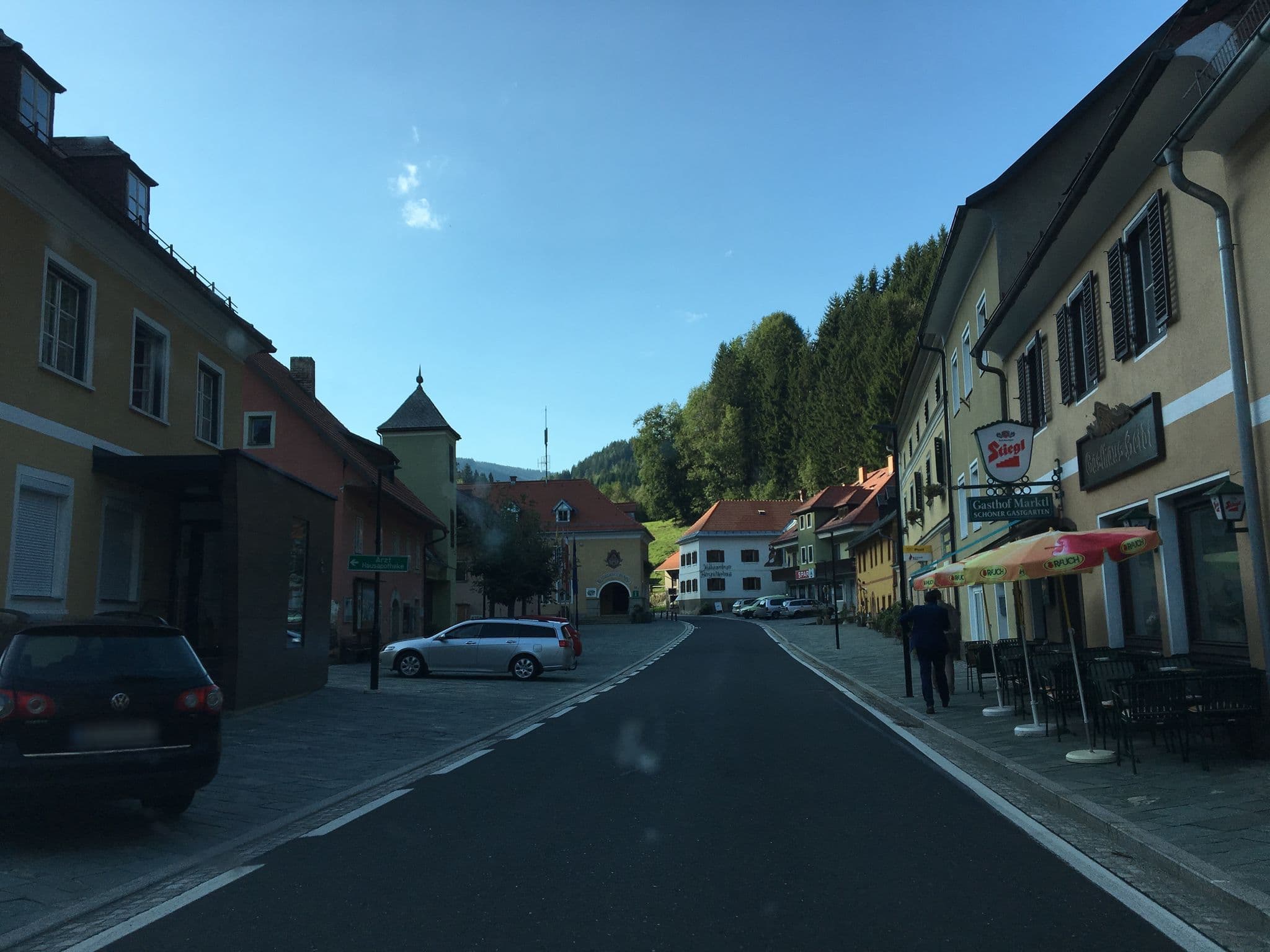 Street view near Gasthof-Cafe Marktl, Althofen — © schobi (CC BY-SA · Mapillary)