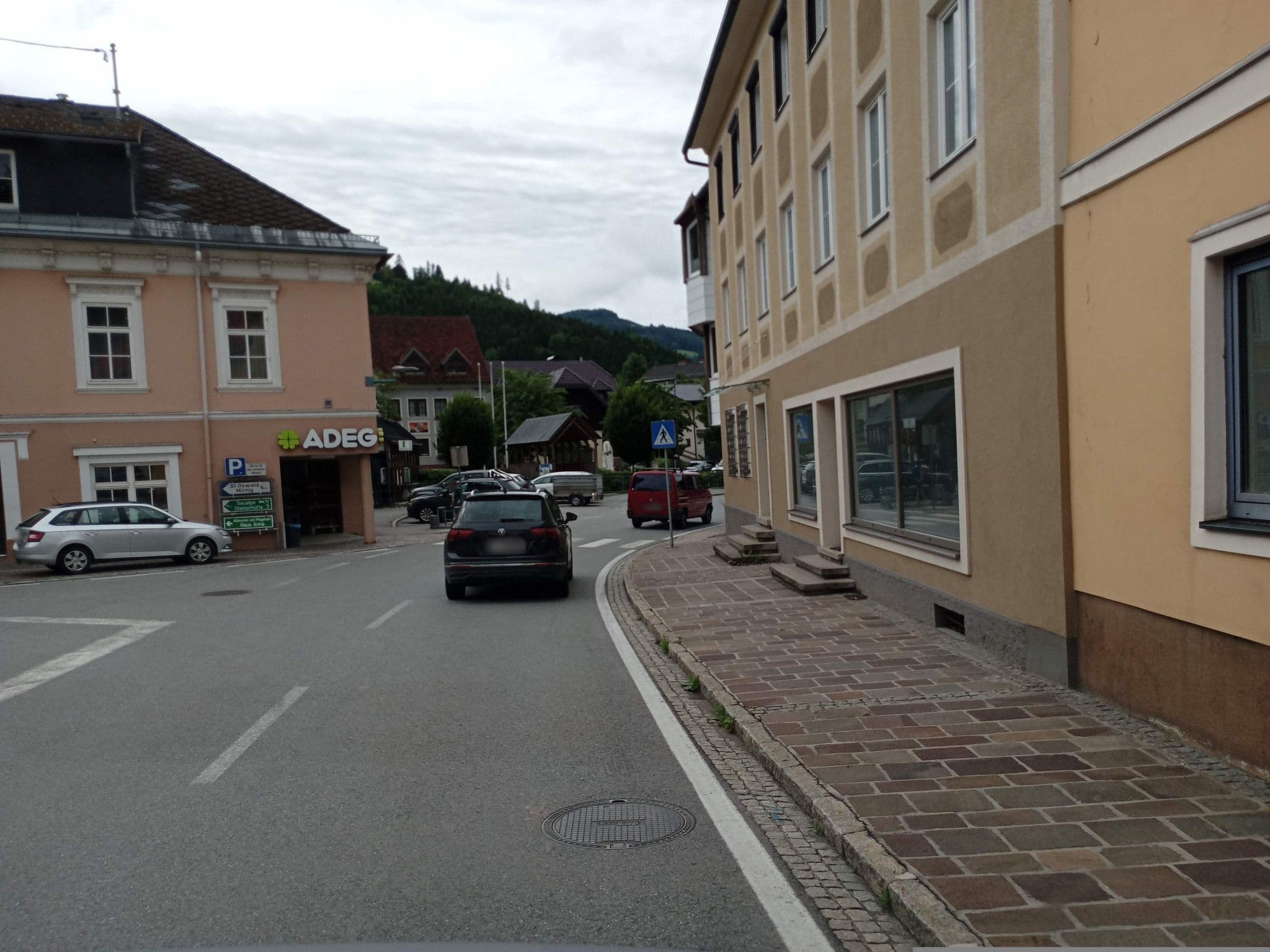 Street view near Gasthof-Pension Rabl, Klein Sankt Paul — © atze02 (CC BY-SA · Mapillary)