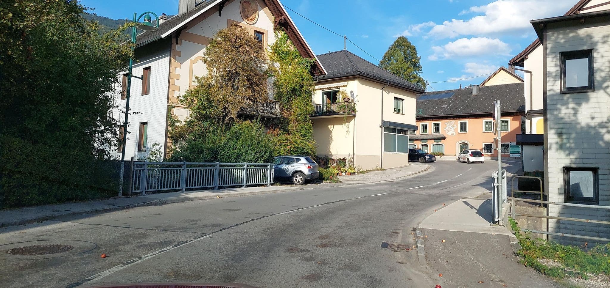 Street view near Pension Birkenhof, Grünau im Almtal — © gzin (CC BY-SA · Mapillary)