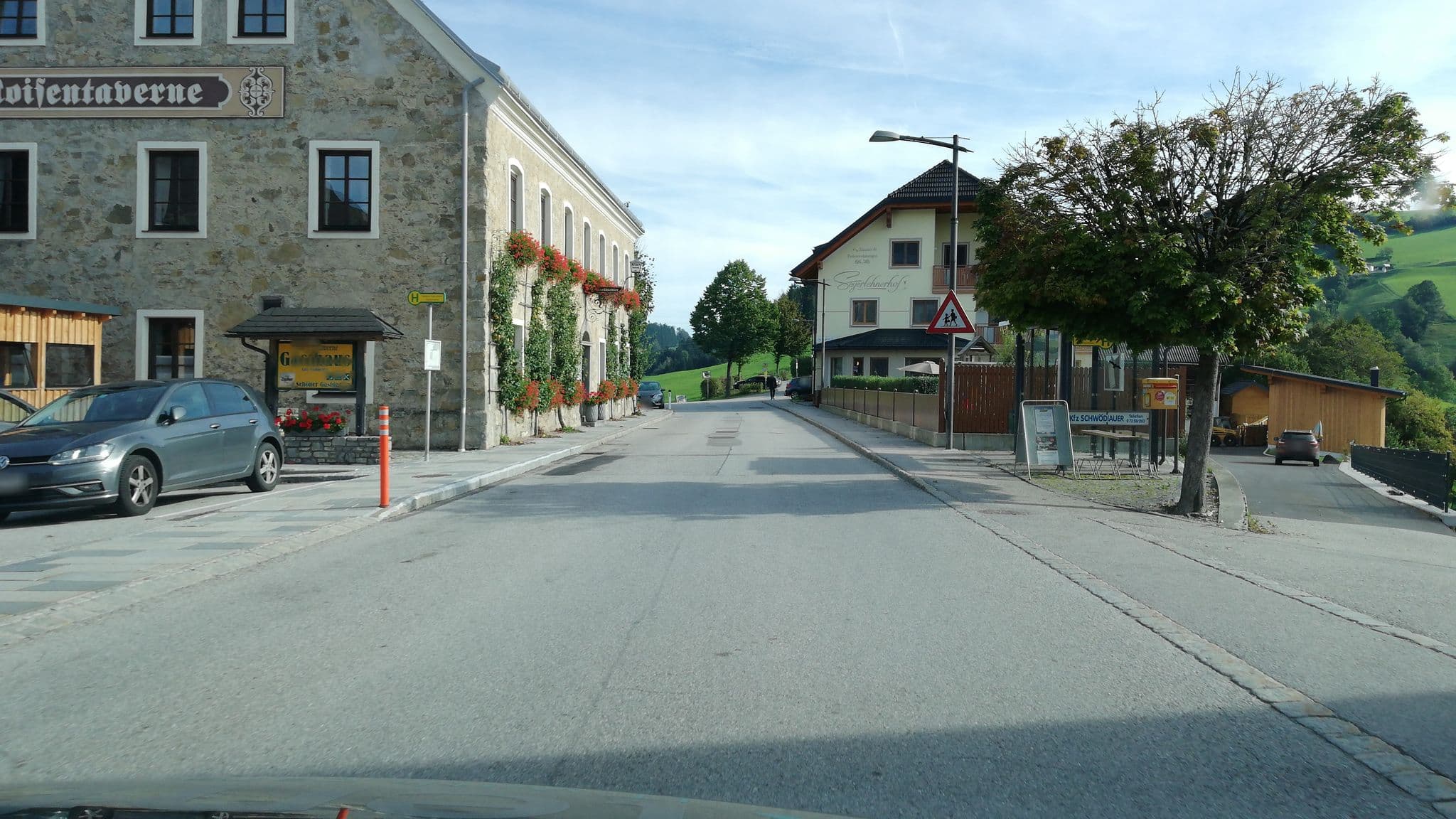 Street view near Gästehaus Ahrer, Maria Neustift — © gzin (CC BY-SA · Mapillary)