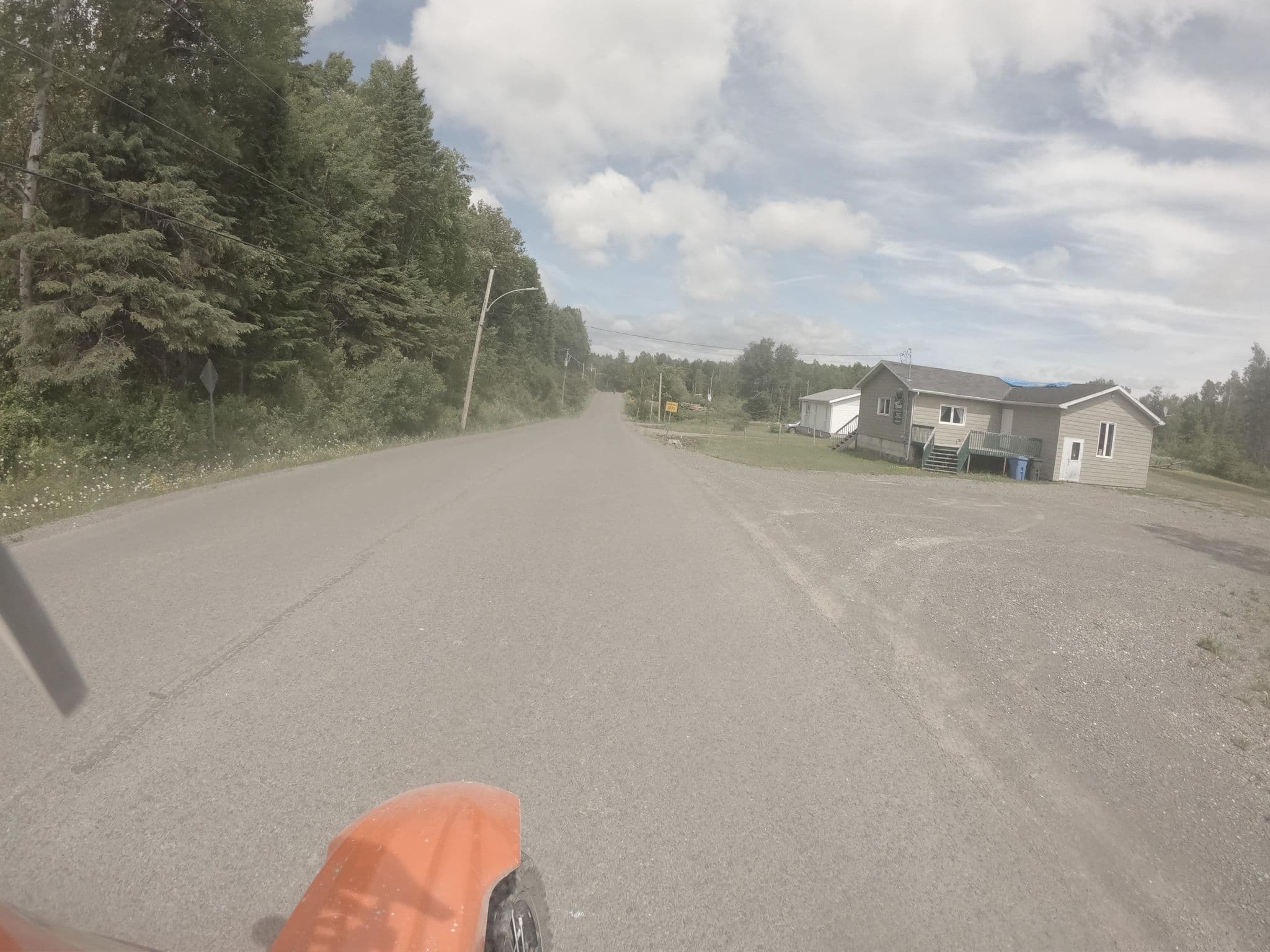 Street view near Refuge des sportifs de Saint-André, Atholville — © pfbreton (CC BY-SA · Mapillary)