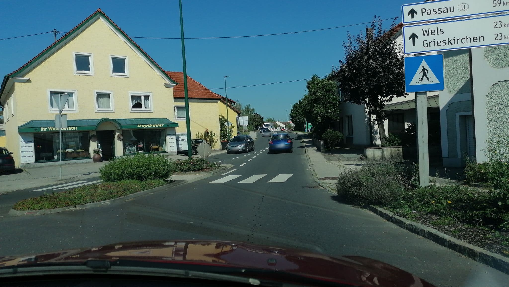 Street view near Wiazhaus, Eferding — © gzin (CC BY-SA · Mapillary)
