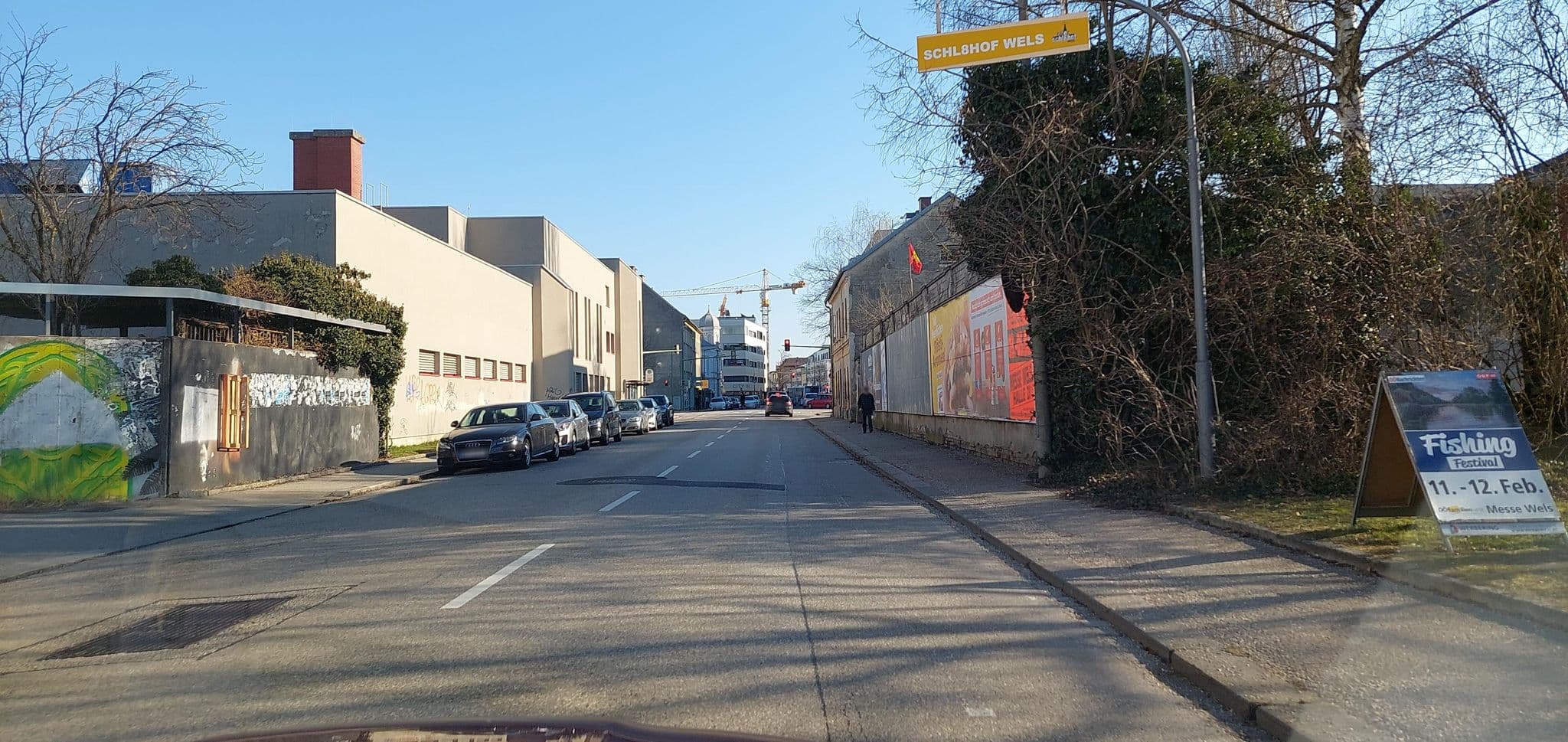 Street view near Jugendherberge Wels, Bernardin — © gzin (CC BY-SA · Mapillary)