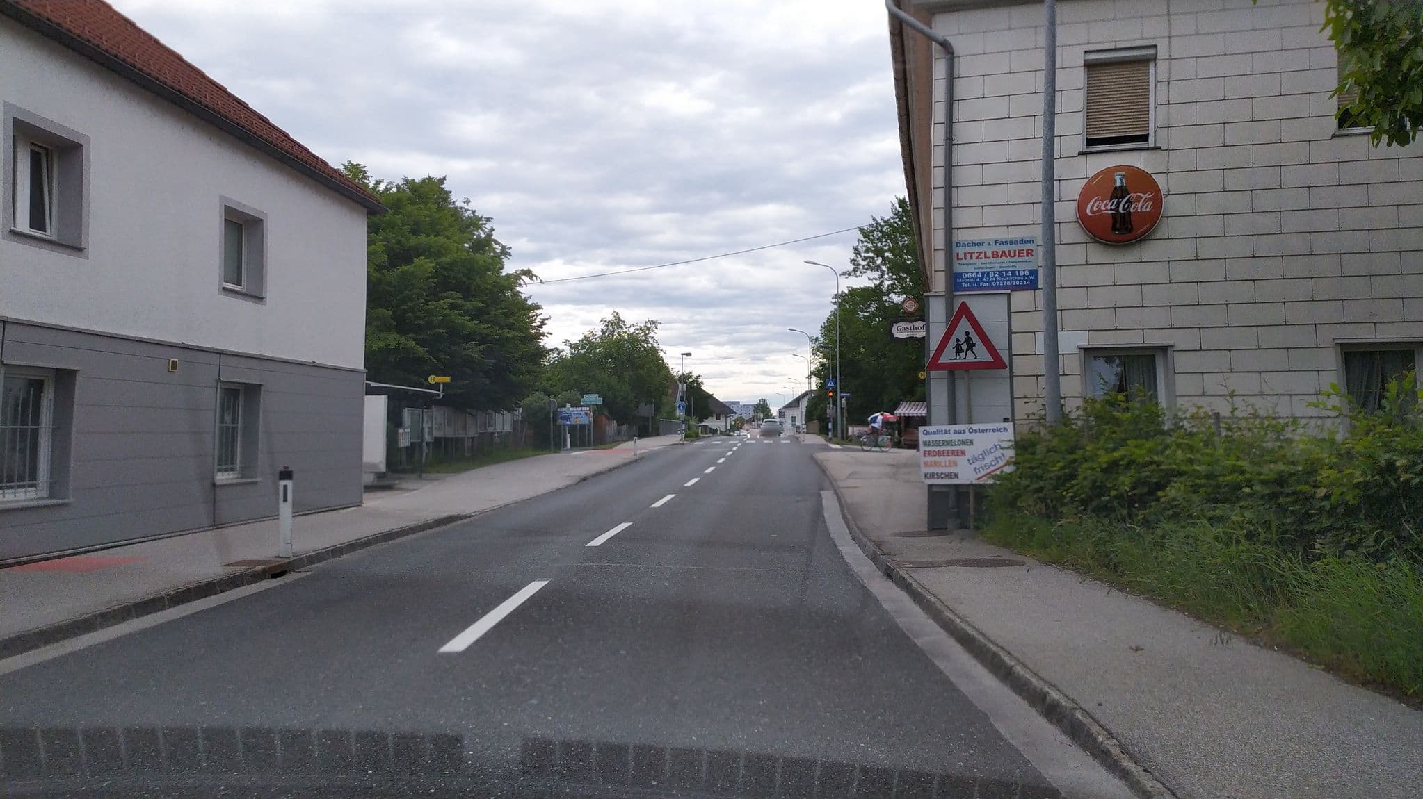Street view near Gasthof Goldene Krone, Asten — © suriv (CC BY-SA · Mapillary)