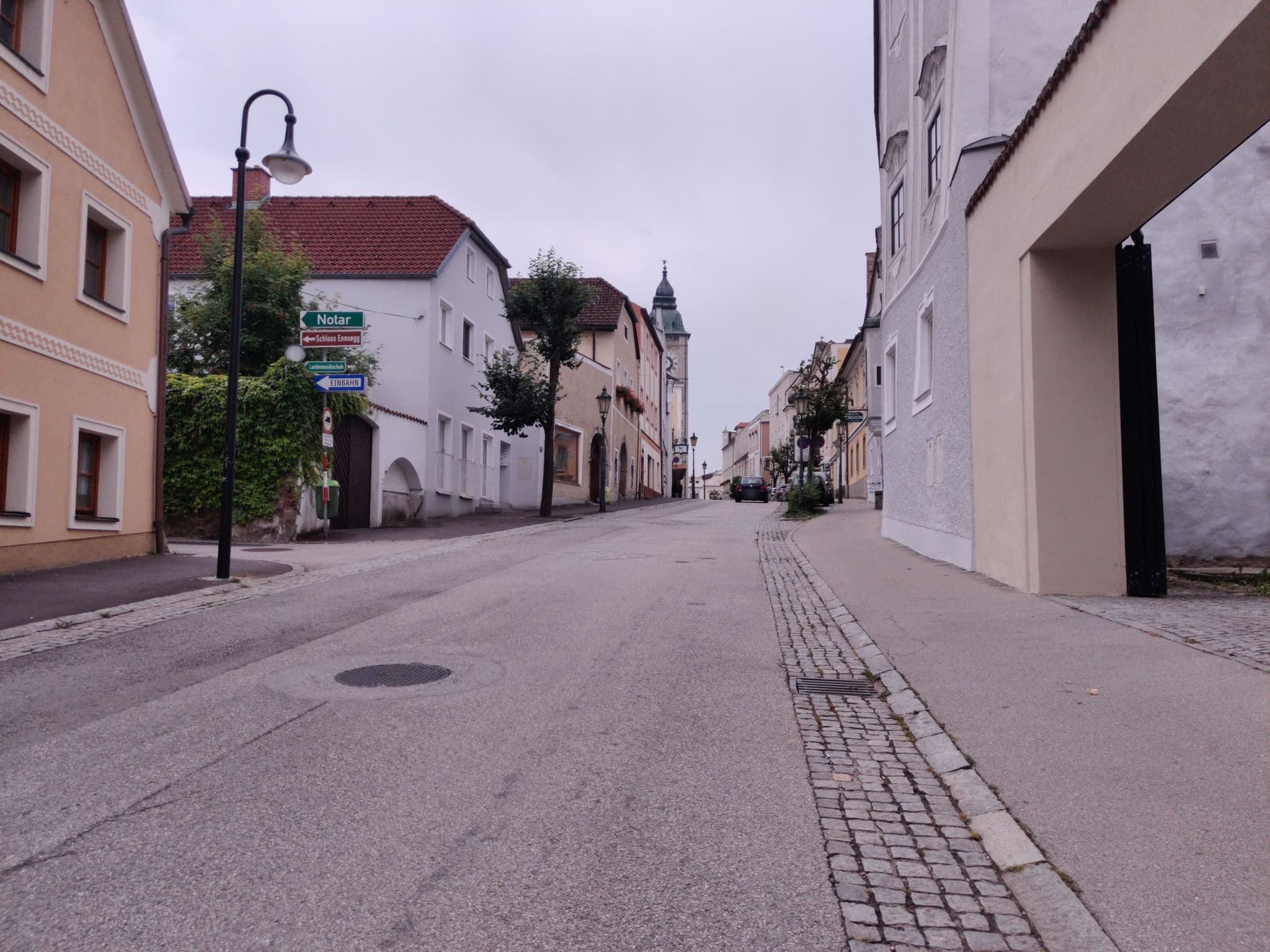 Street view near Pension Rittberger, Enns — © aceini (CC BY-SA · Mapillary)