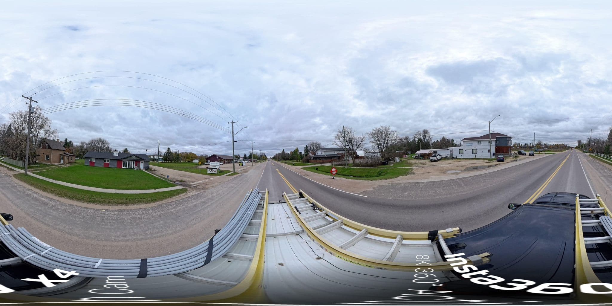 Street view near Marchand Inn, La Broquerie — © Neillo (CC BY-SA · Mapillary)
