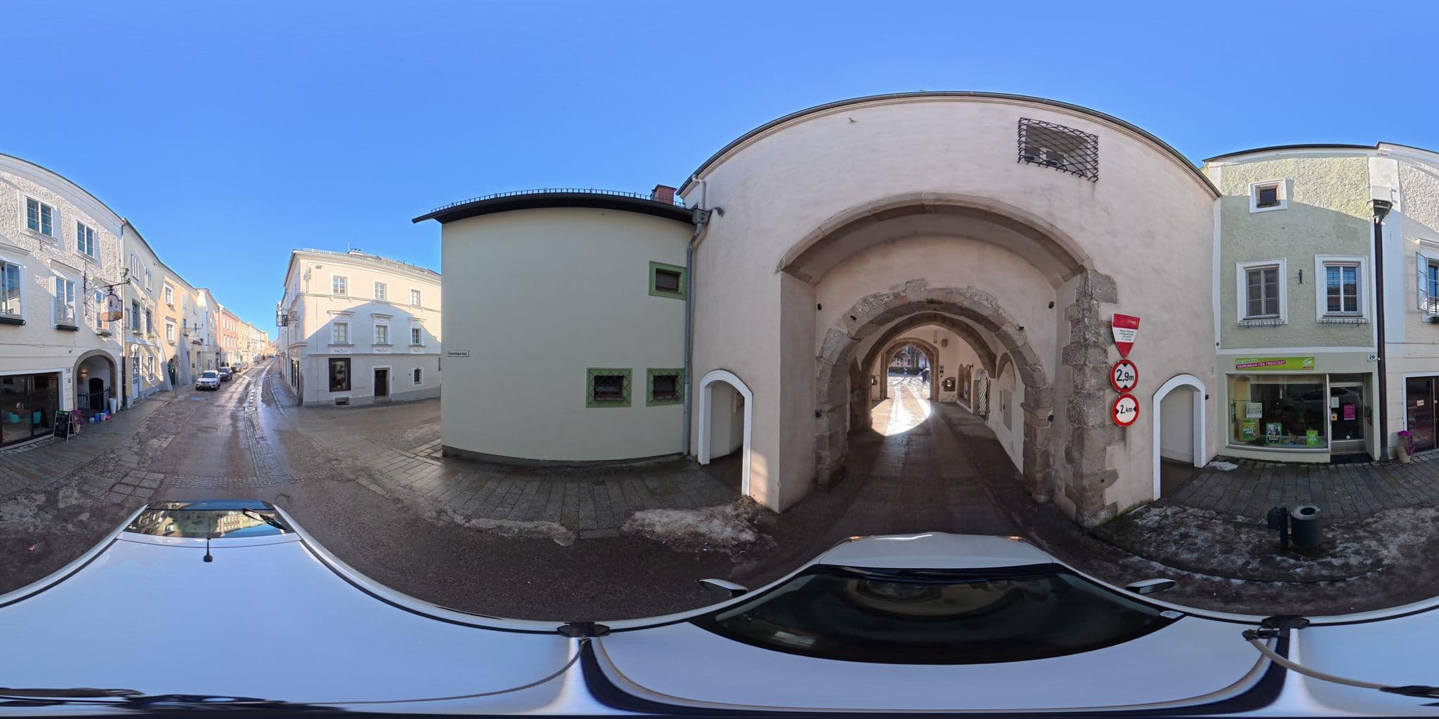 Street view near Pension Pirklbauer "Zum wilden Mann", Freistadt — © osmplus_org (CC BY-SA · Mapillary)