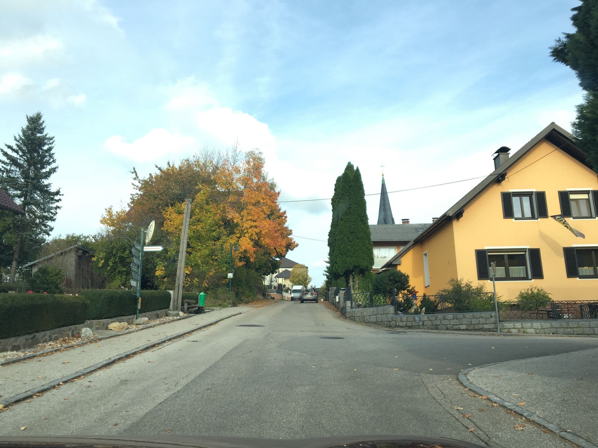 Street view near Gästehaus Böhmertor, Schenkenfelden — © schobi (CC BY-SA · Mapillary)