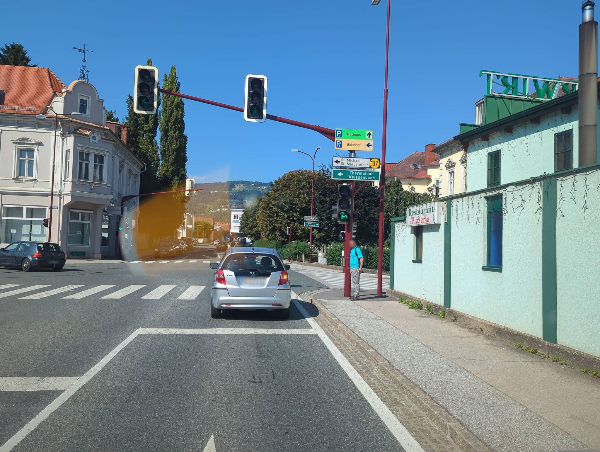 Street view near Hotel Torwirt, Wolfsberg — © djpixel (CC BY-SA · Mapillary)