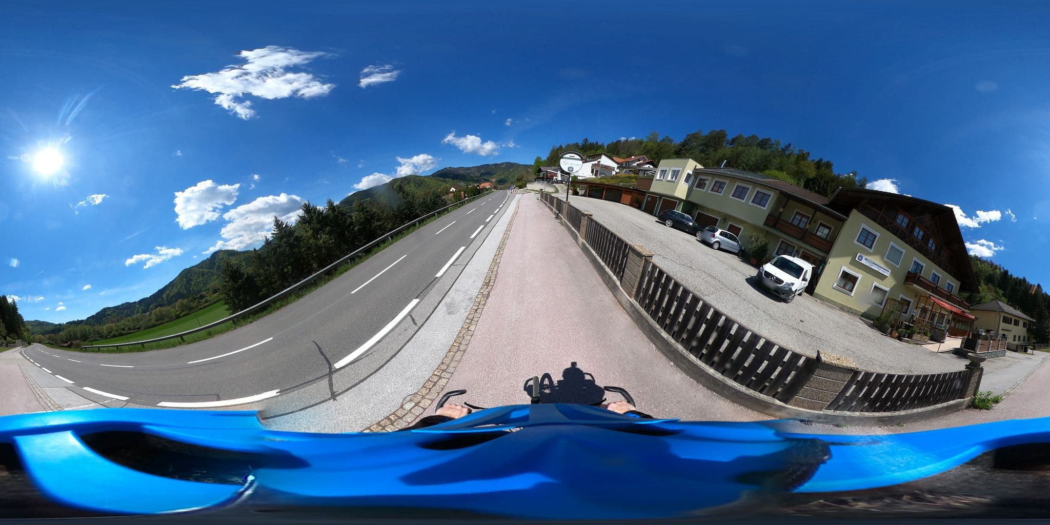 Street view near Gasthaus Grabmayer, Frohnleiten — © aceini (CC BY-SA · Mapillary)