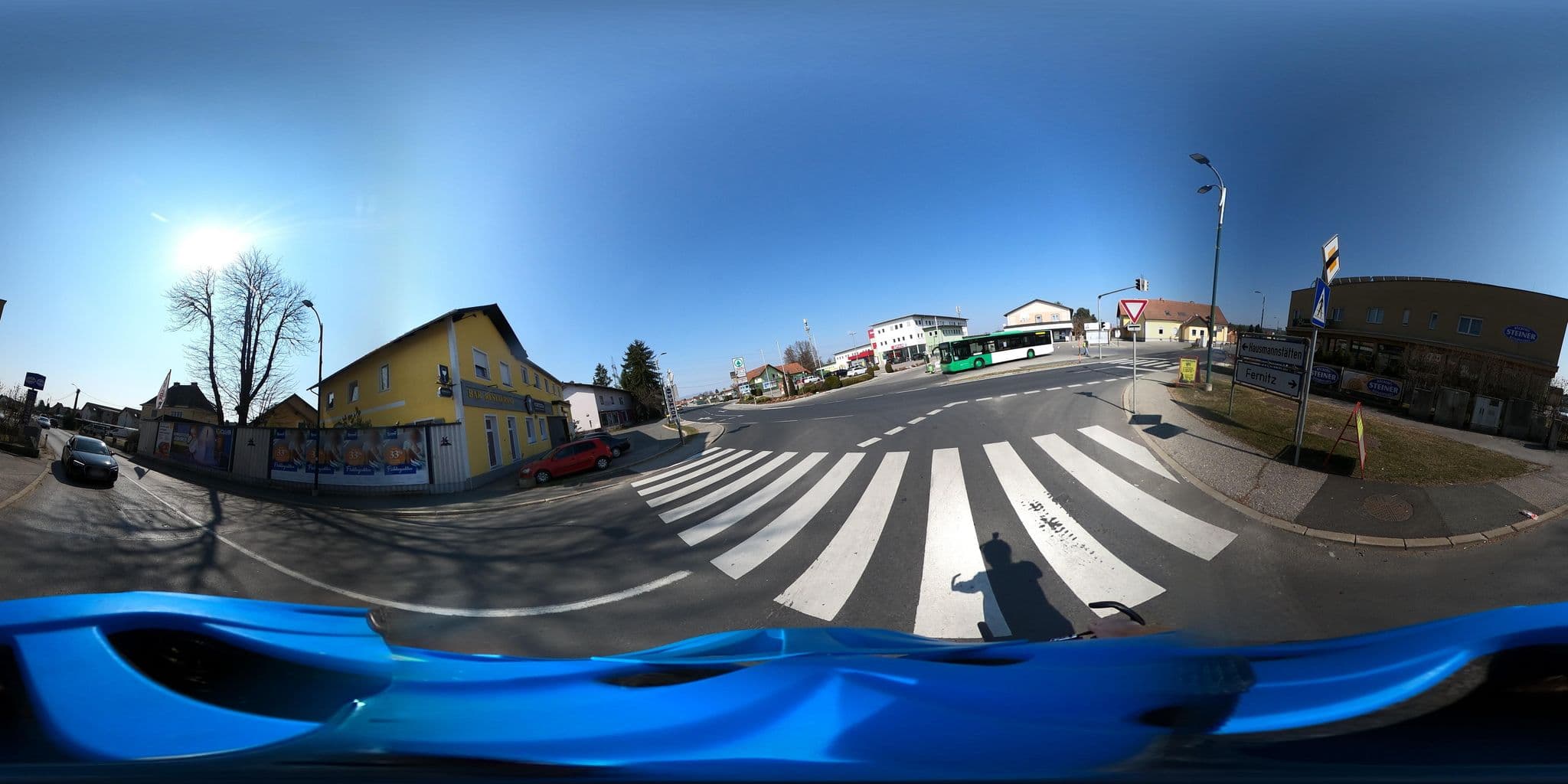 Street view near Pension Murhof, Gössendorf — © aceini (CC BY-SA · Mapillary)
