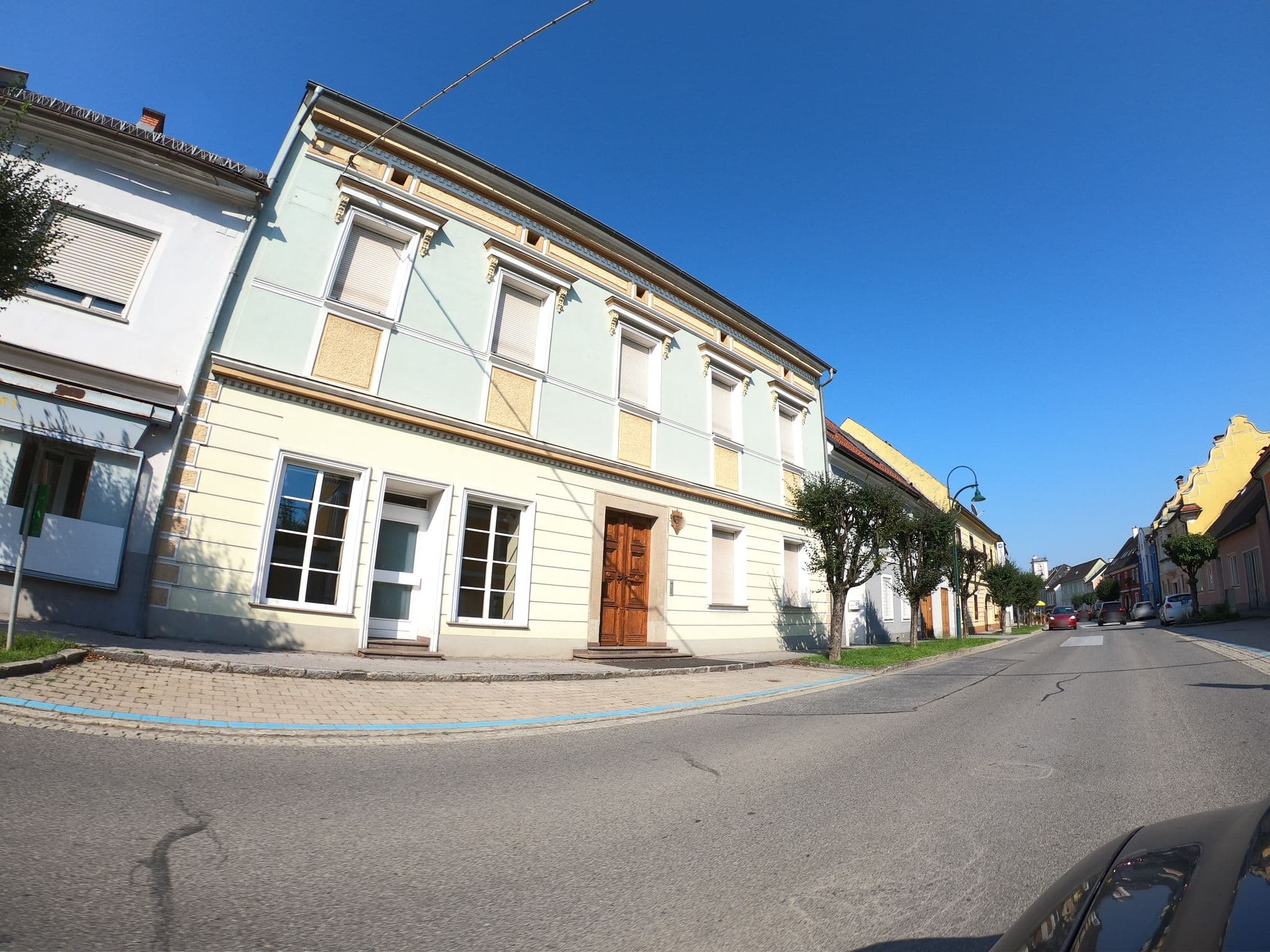 Street view near Gasthaus Jägerstüberl, Straß in Steiermark — © richlv (CC BY-SA · Mapillary)