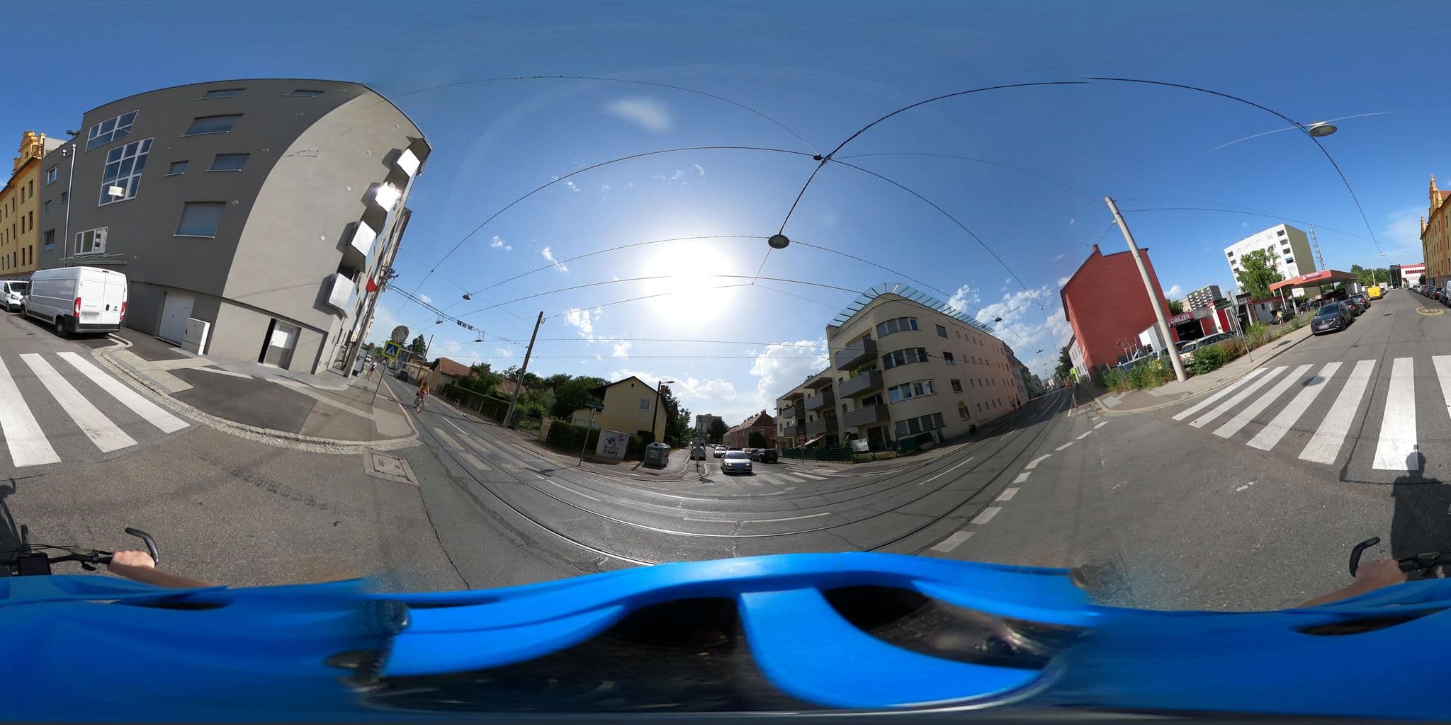 Street view near Gasthof z Dornenkeller, Jakomini — © aceini (CC BY-SA · Mapillary)