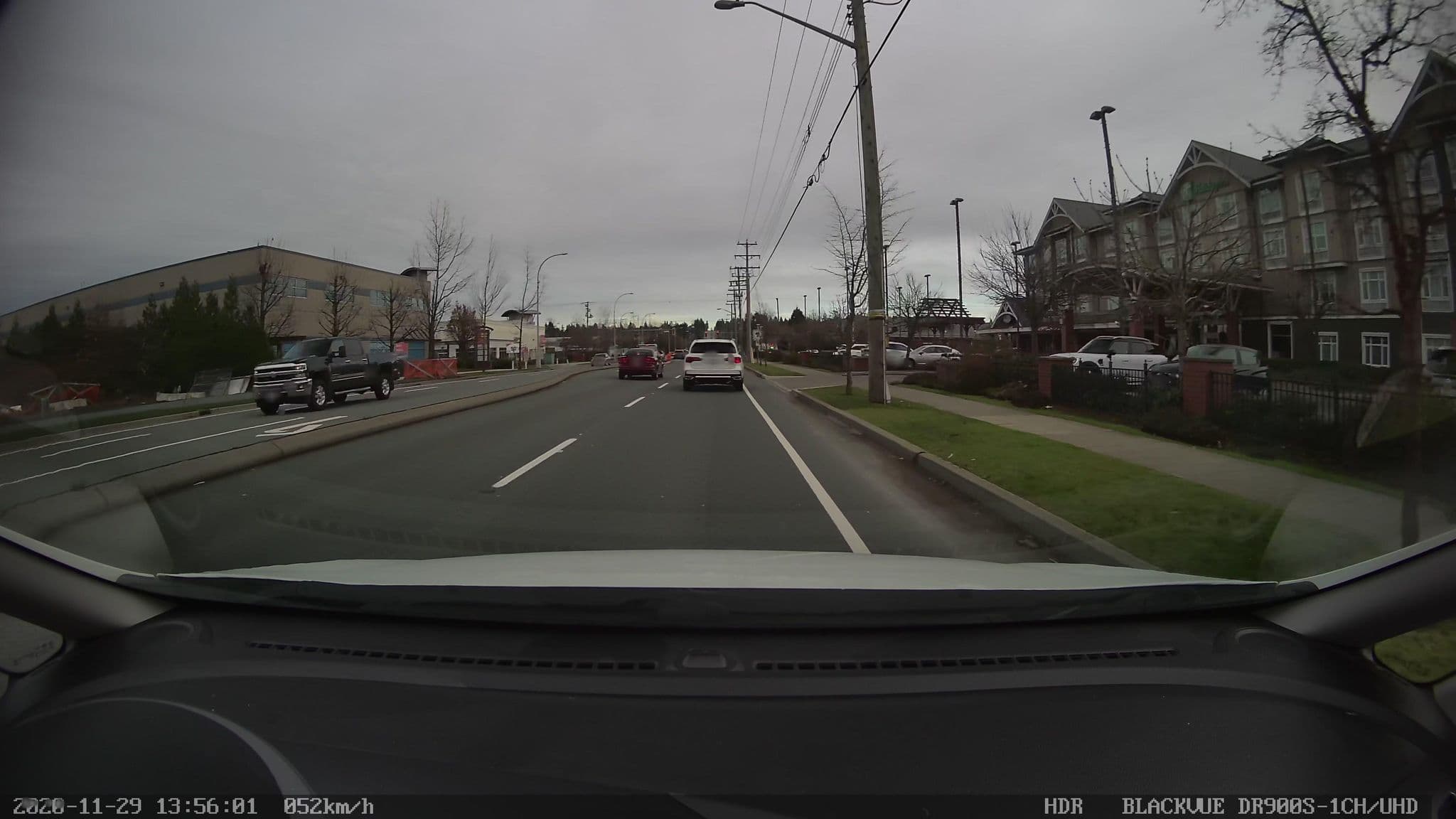 Street view near Holiday Inn, Surrey Centre — © davidmetcalfe (CC BY-SA · Mapillary)