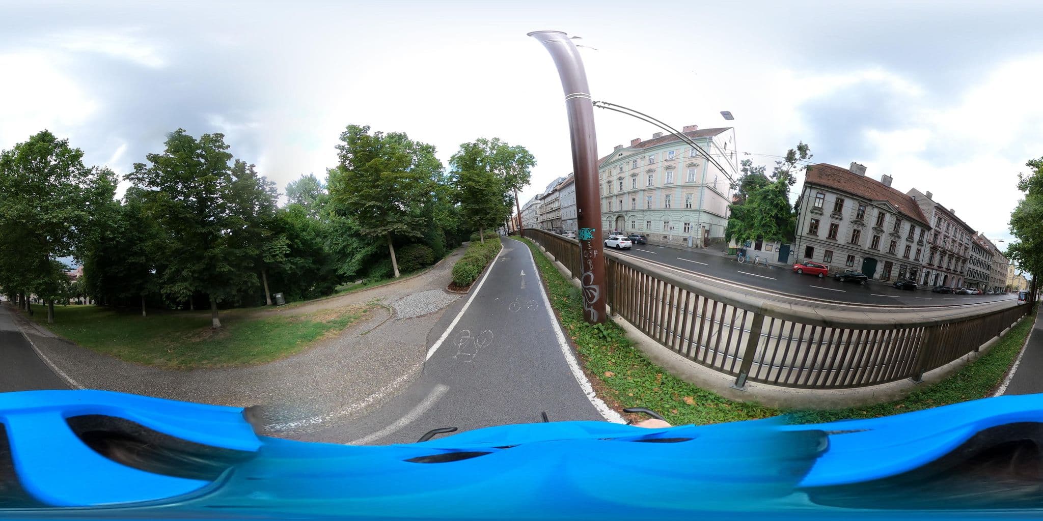 Street view near Eschenlaube - Graz, Österreich - Gasthaus, Graz — © aceini (CC BY-SA · Mapillary)