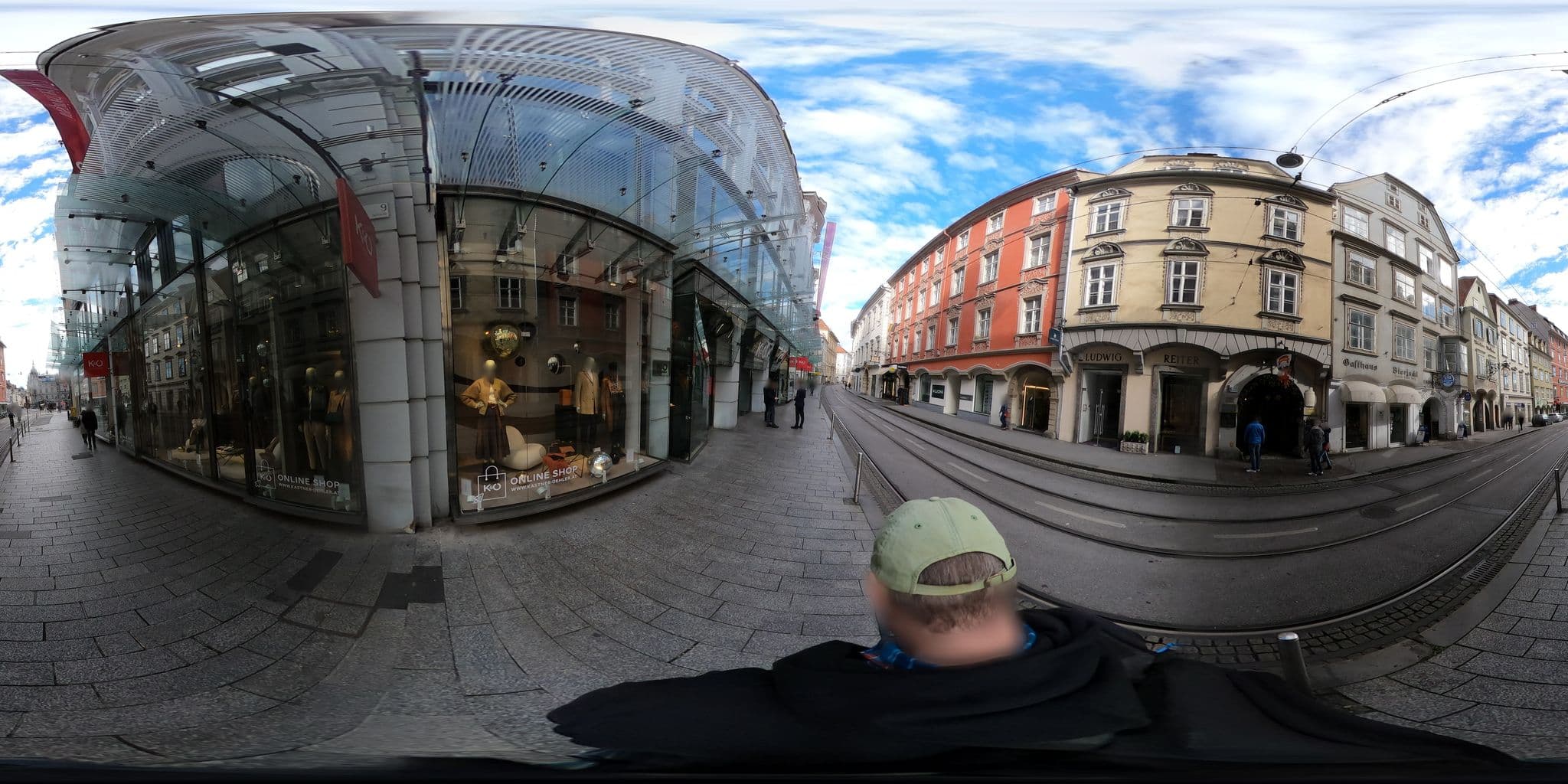 Street view near Minihotel, Graz — © aceini (CC BY-SA · Mapillary)