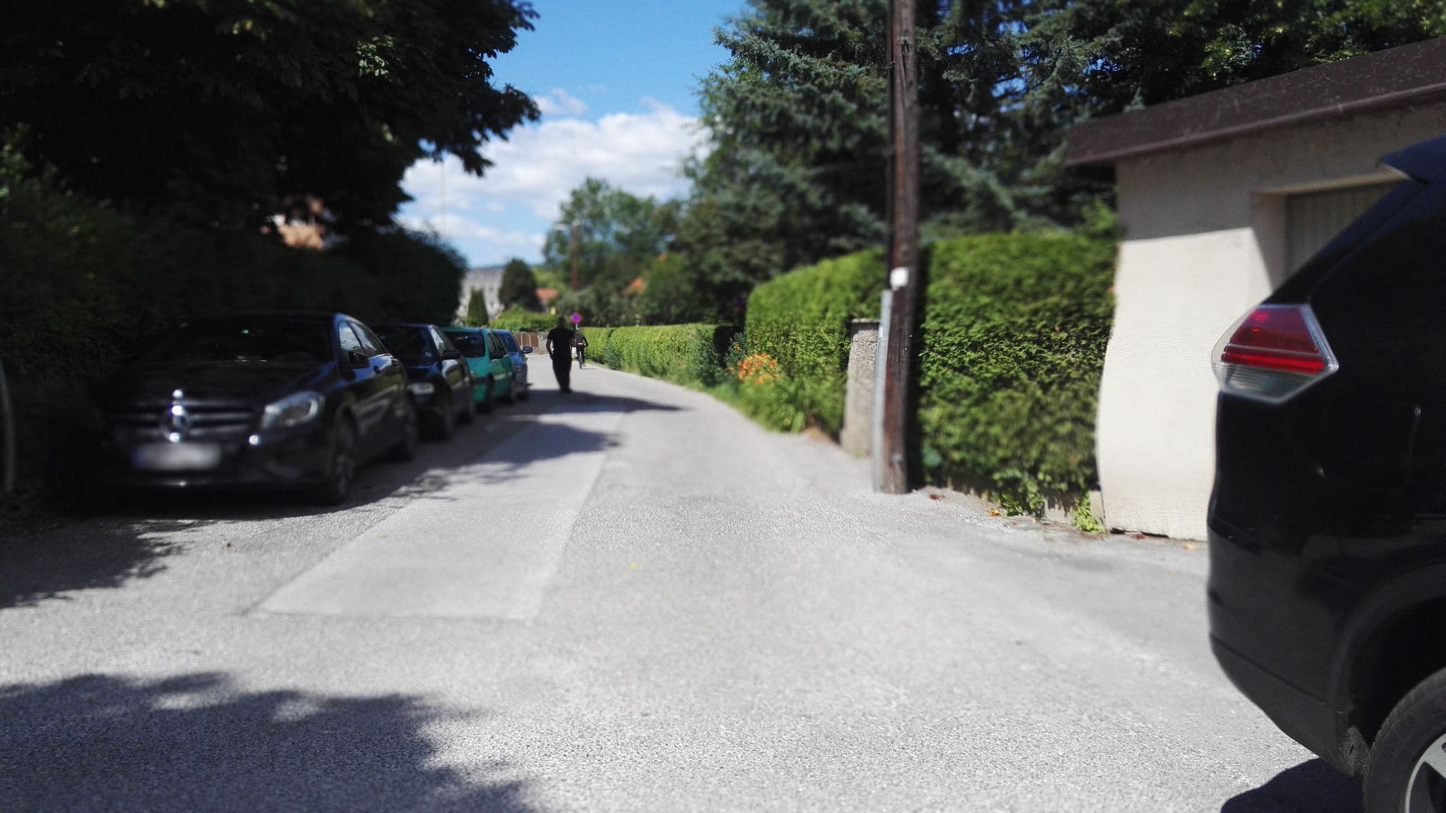 Street view near Gasthaus Kamper Ottilie Hummig, Waltendorf — © aceini (CC BY-SA · Mapillary)