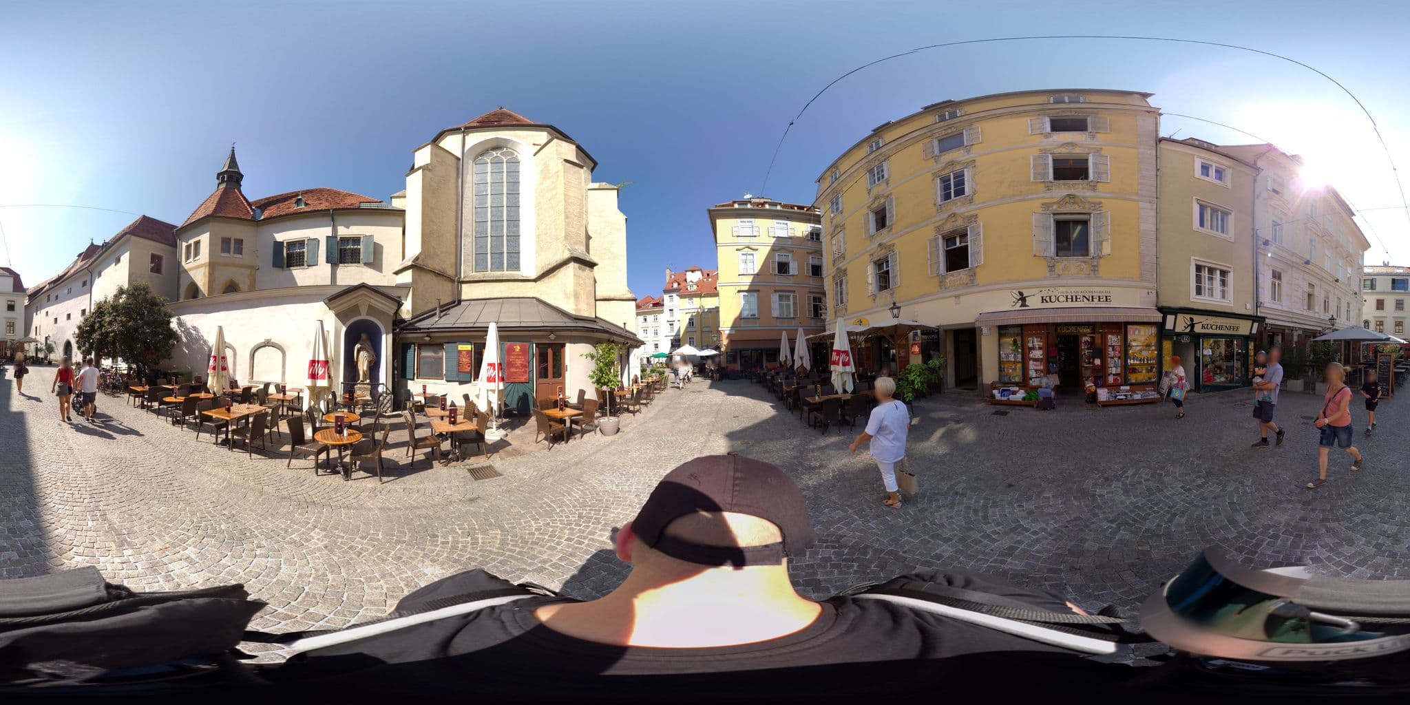 Street view near Franziskaner Suite, Graz — © vexcel (CC BY-SA · Mapillary)