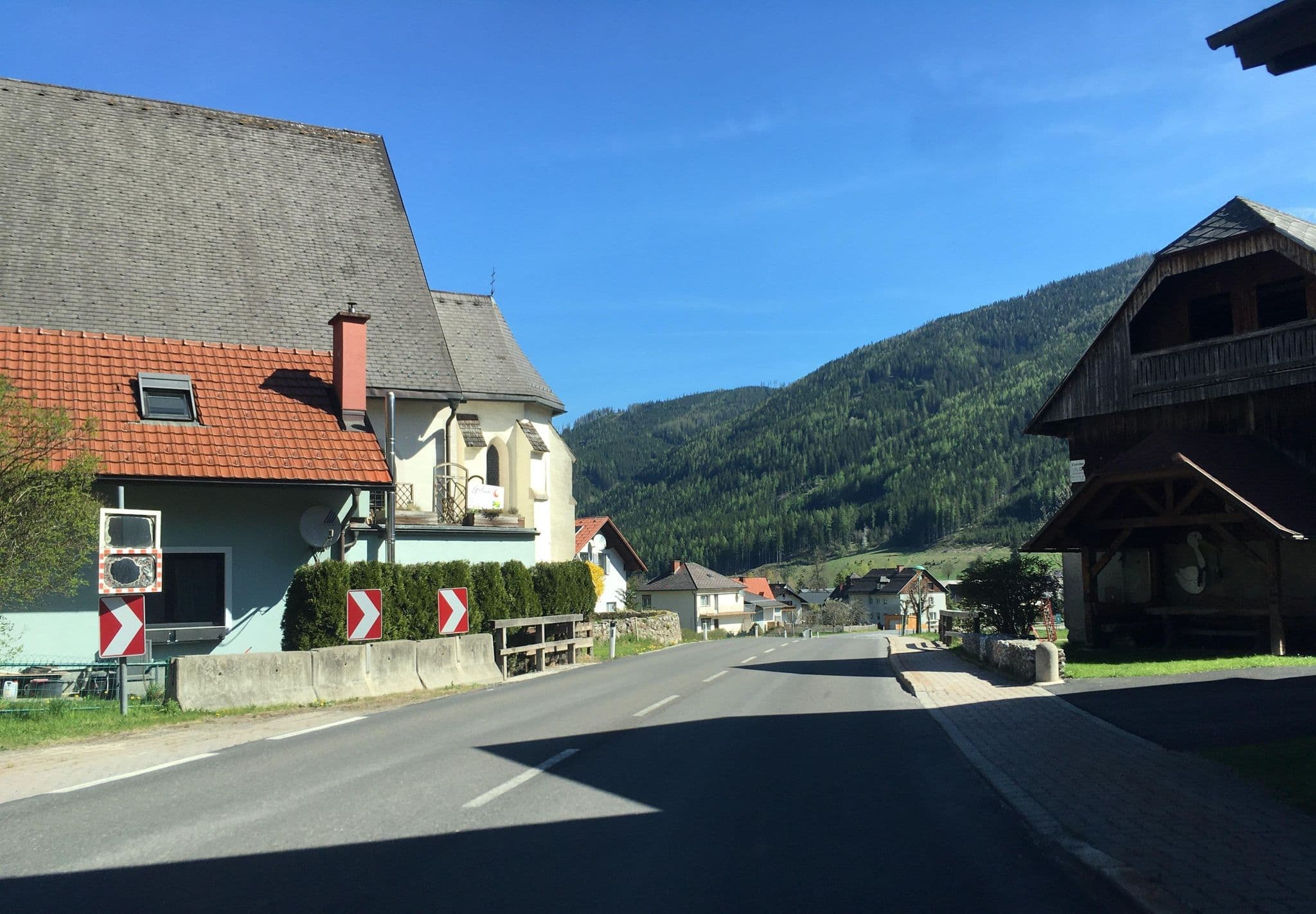 Street view near Pension Angelika Schabiner, Vordernberg — © istefanos (CC BY-SA · Mapillary)
