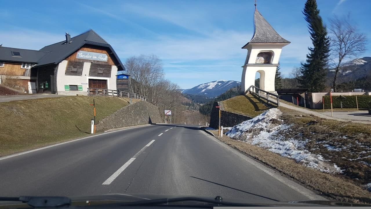 Street view near Gasthaus Seewirt, Mariazell — © mik007 (CC BY-SA · Mapillary)