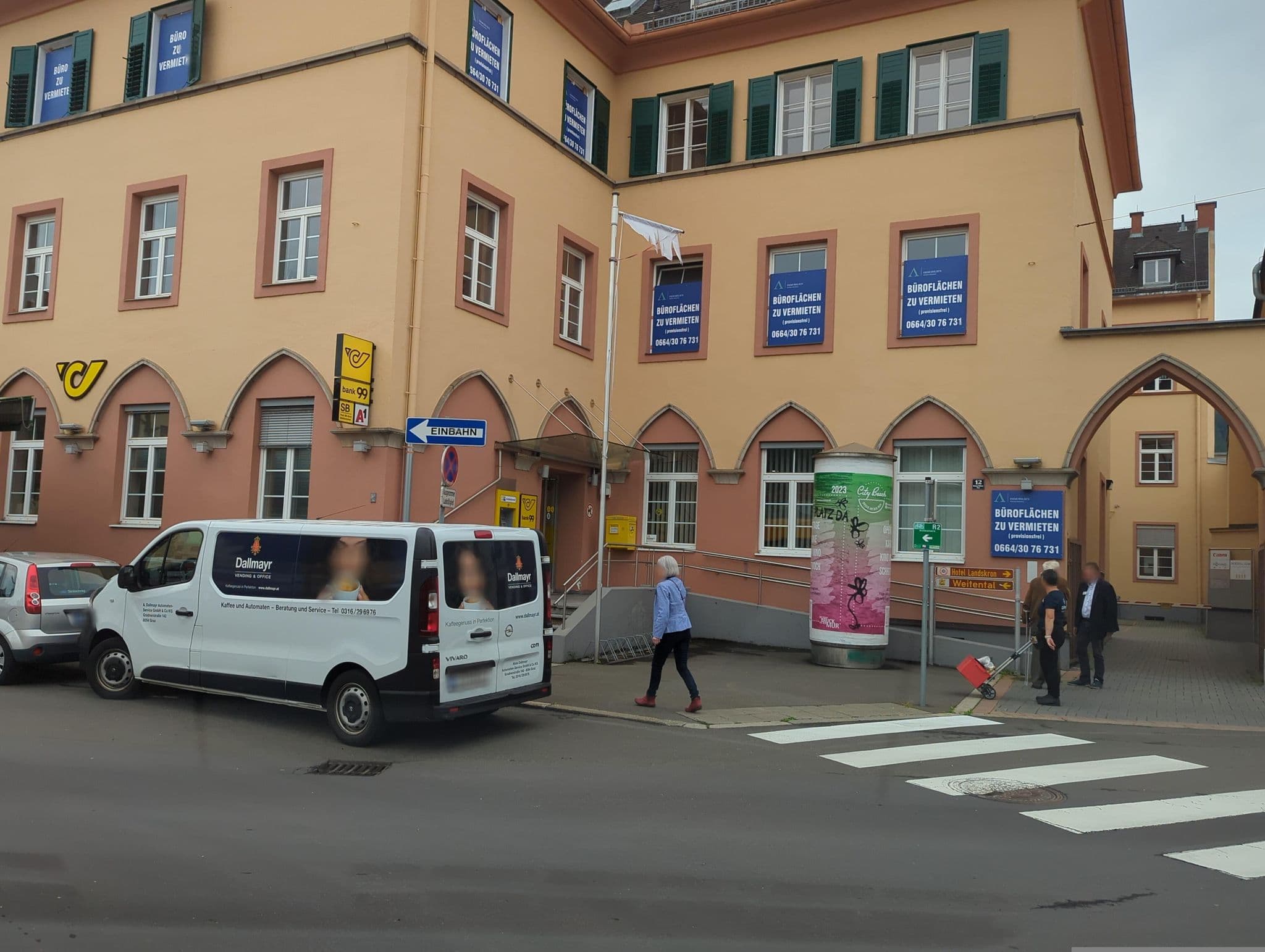 Street view near Gasthaus Zur Post Riegler, Bruck an der Mur — © djpixel (CC BY-SA · Mapillary)
