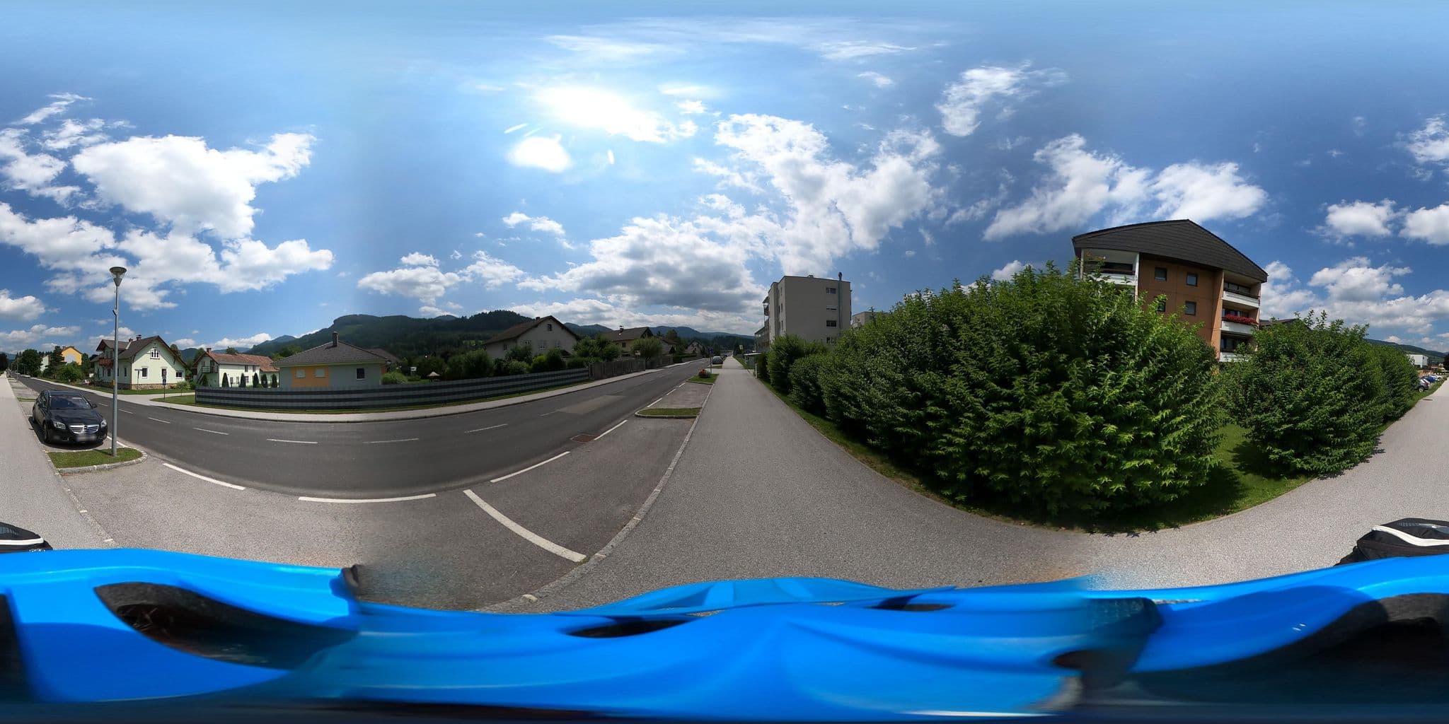 Street view near Hugo Fiedler, Langenwang — © aceini (CC BY-SA · Mapillary)