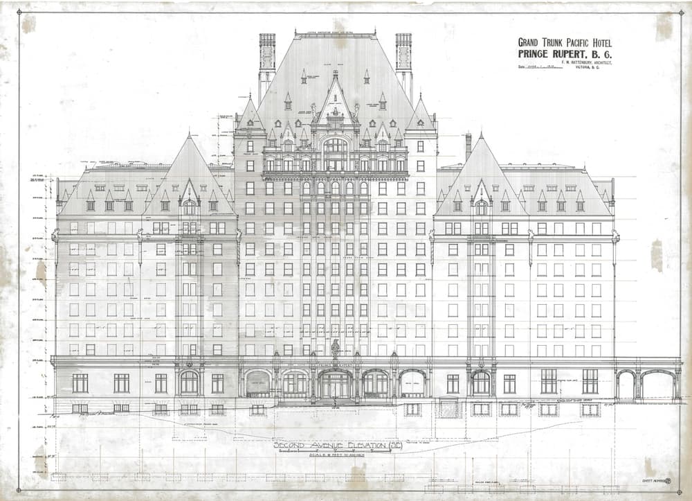 Prestige Prince Rupert Hotel (via Wikimedia Commons, Public domain)